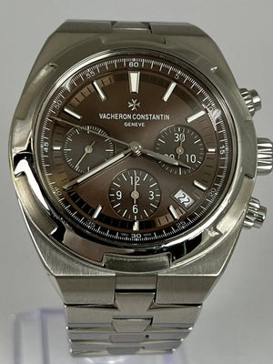 Discover the Elegance of Vacheron Constantin Overseas Chestnut Chronograph 5500V/110A-B147