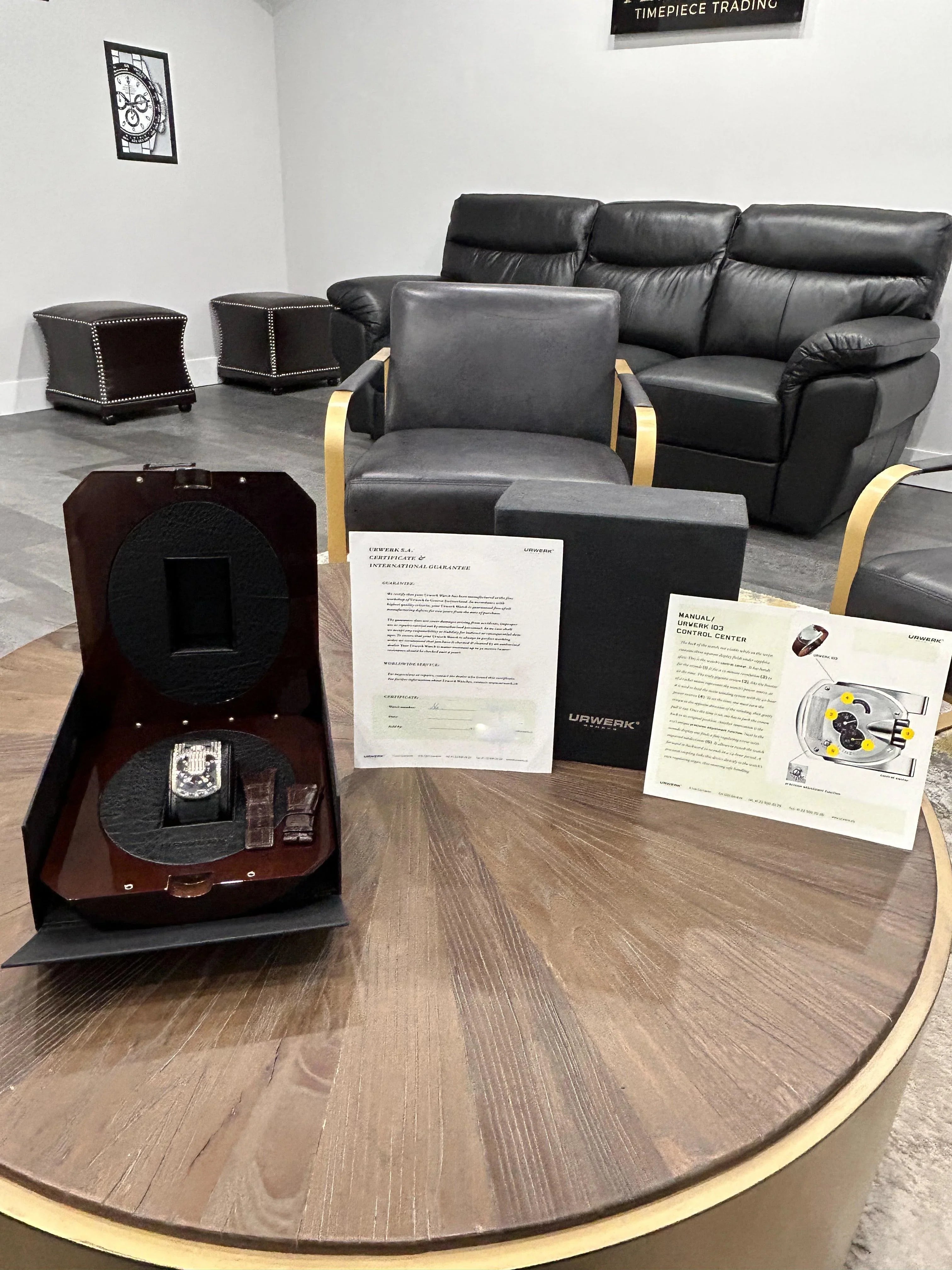 URWERK 103.03 WHITE GOLD VERY RARE