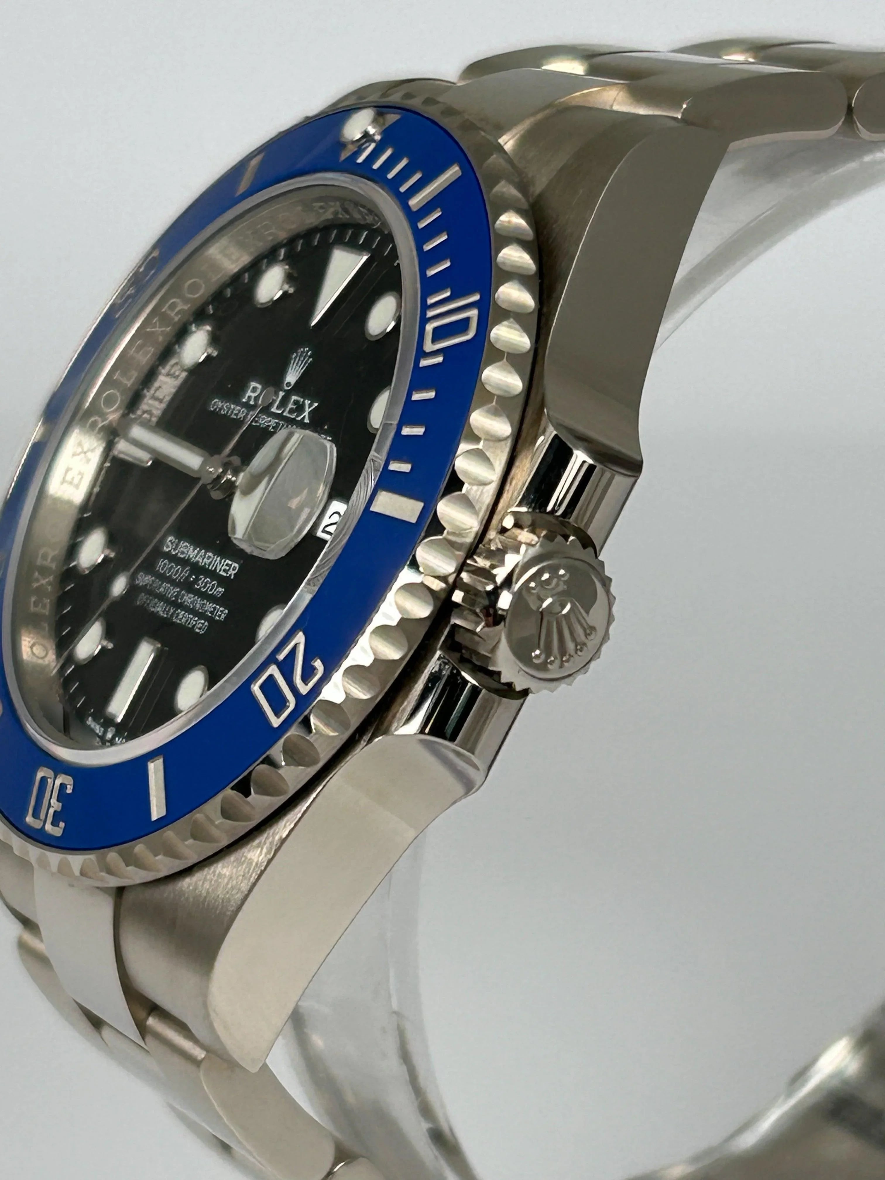 ROLEX SUBMARINER COOKIE MONSTER WHITE GOLD 126619LB