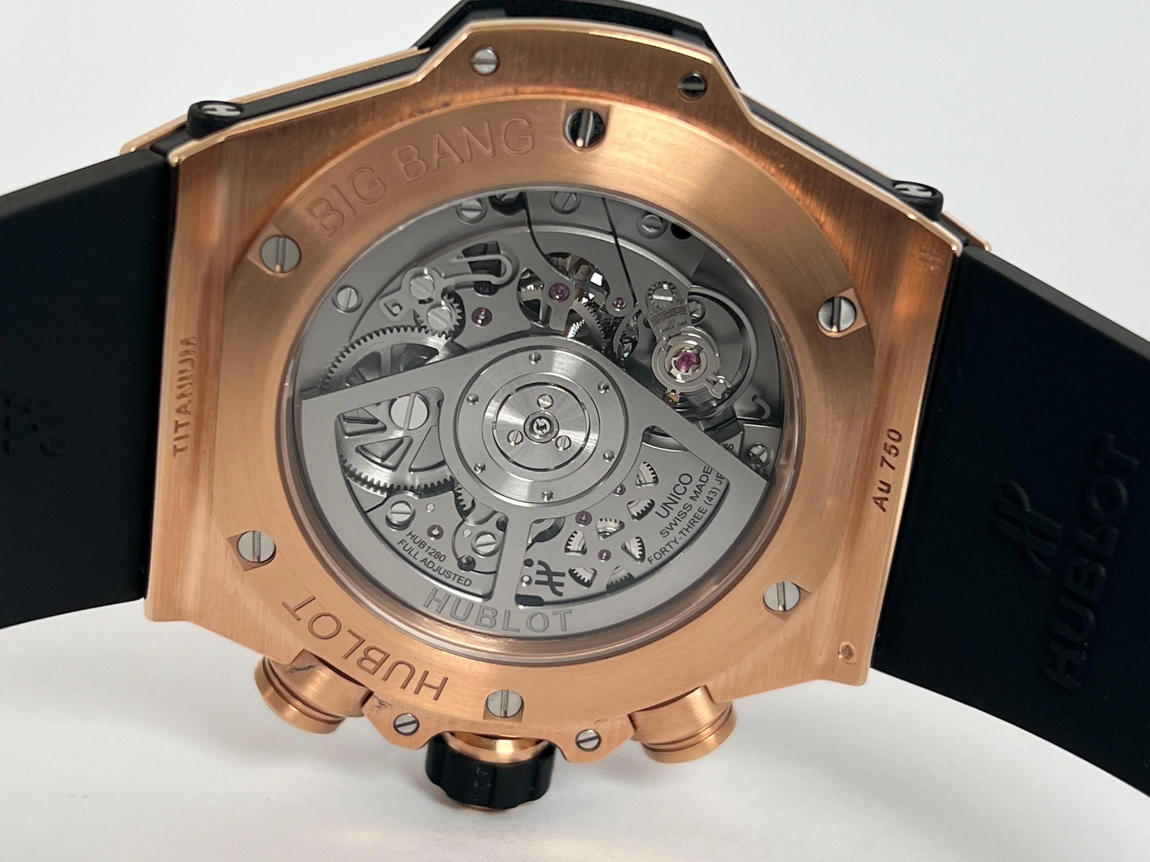 HUBLOT BIG BANG UNICO KING GOLD DIAMONDS 44MM 421.OX.1180.RX.1104