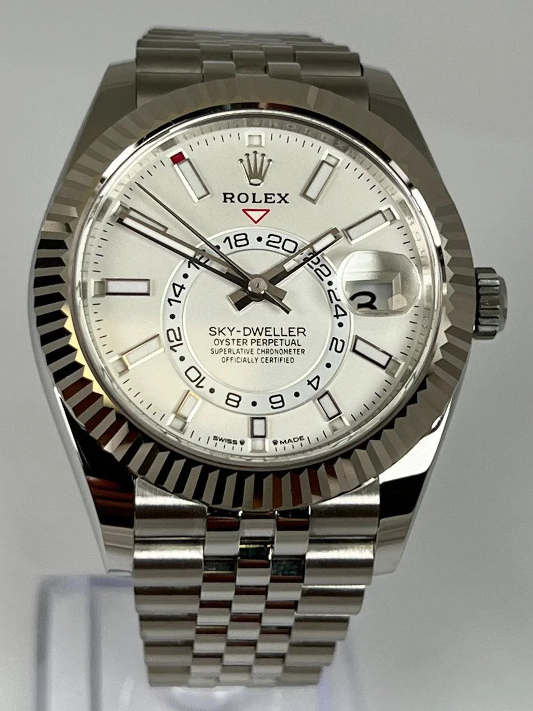 ROLEX SKY-DWELLER WHITE JUBILEE 336934