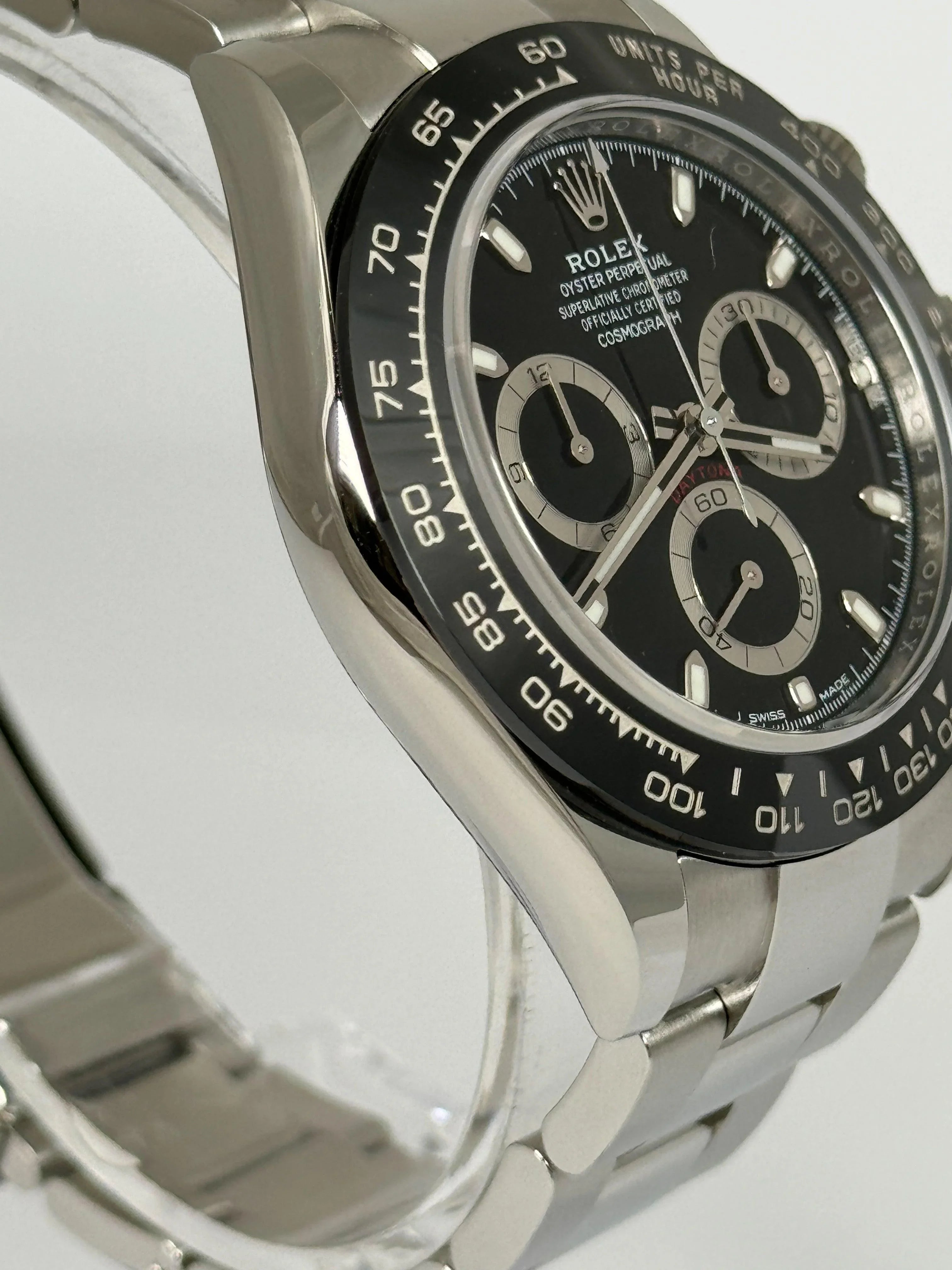 ROLEX DAYTONA BLACK DIAL 116500LN