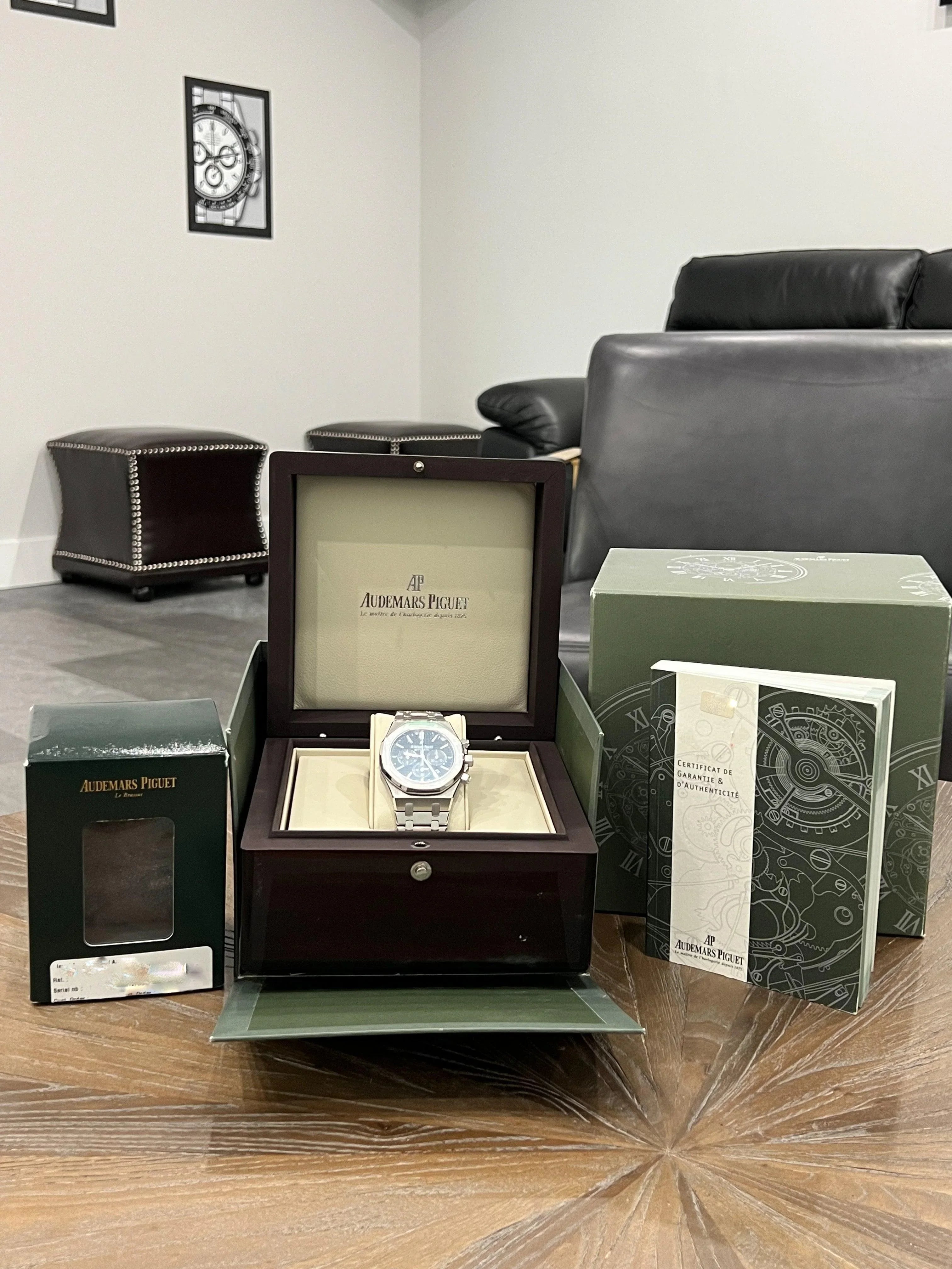 AUDEMARS PIGUET ROYAL OAK CHRONO BLACK 26320 26320ST