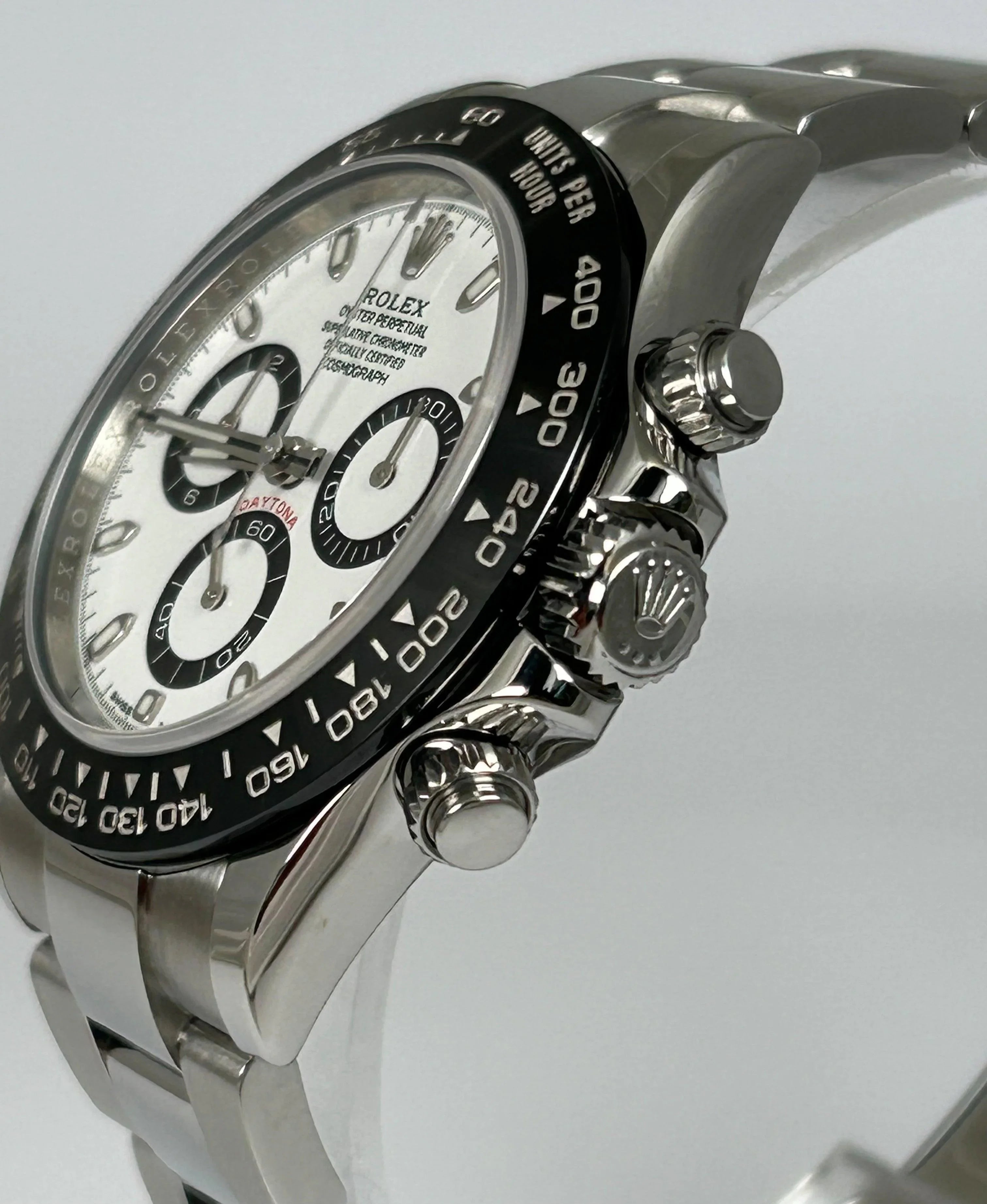 ROLEX DAYTONA WHITE DIAL PANDA 116500LN