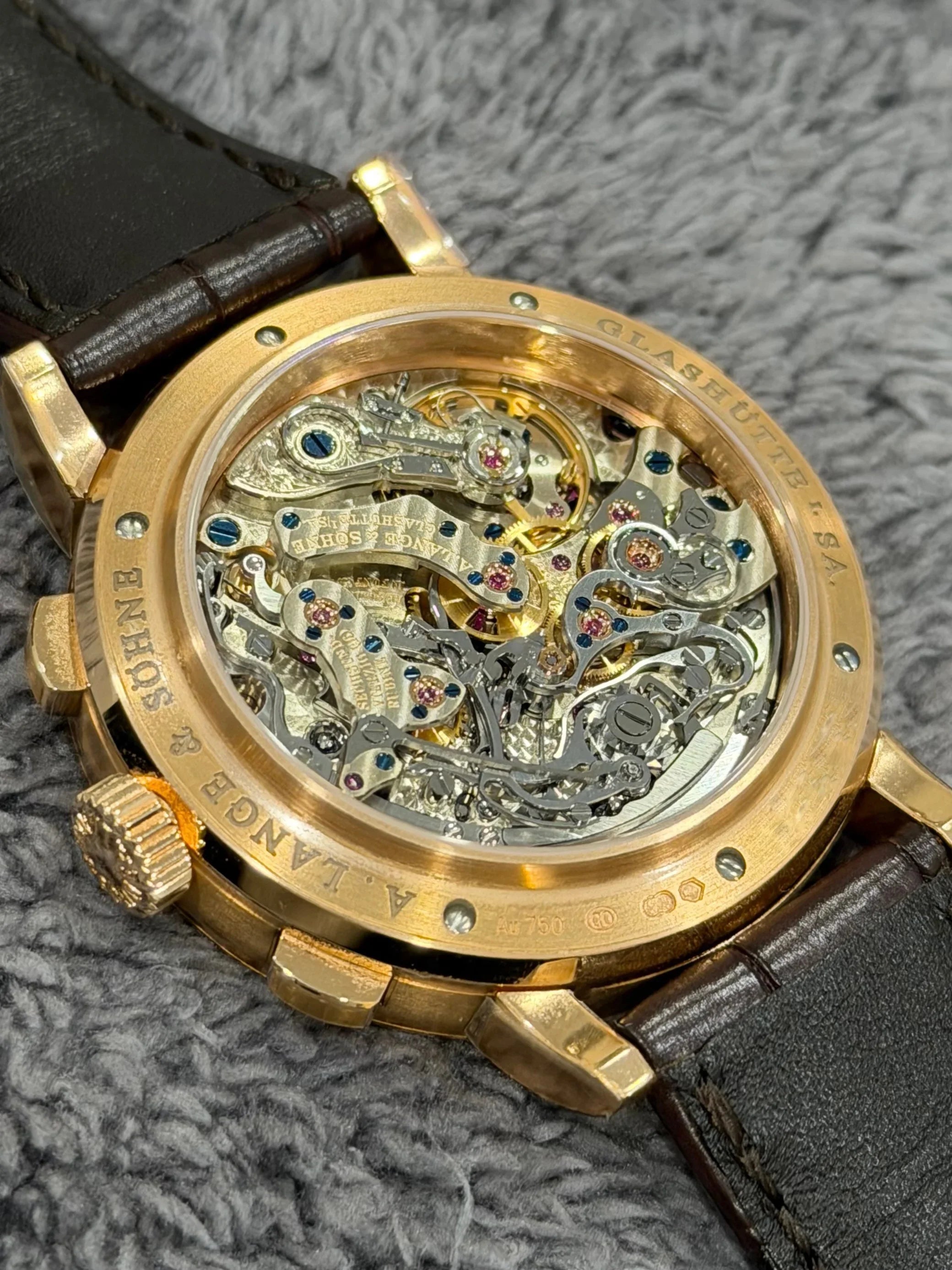 A. LANGE & SOHNE DATOGRAPH UP/DOWN ROSE GOLD 405.031