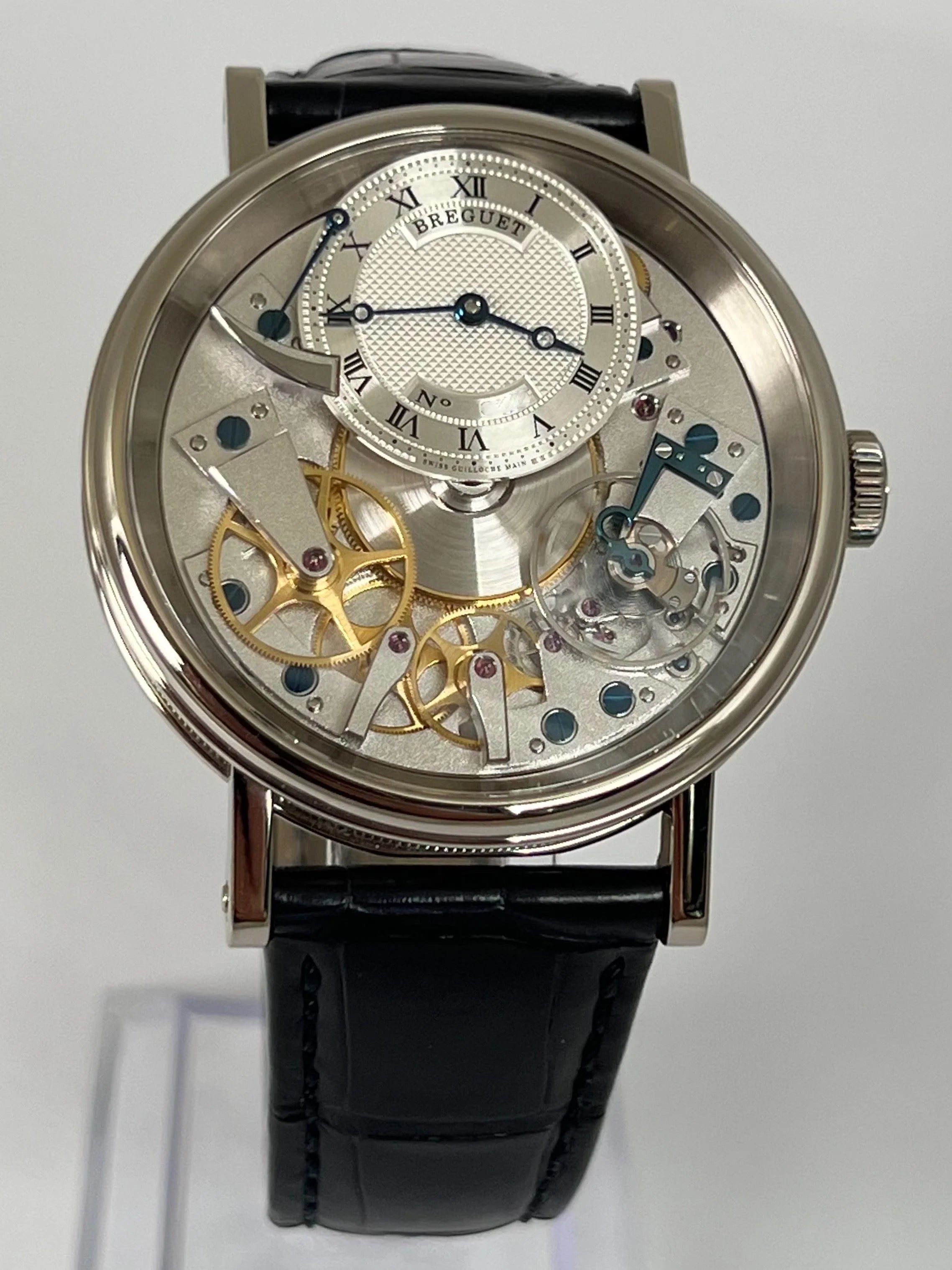 BREGUET TRADITION WHITE GOLD MANUAL WINDING 40MM SKELETON 7057BB119W6