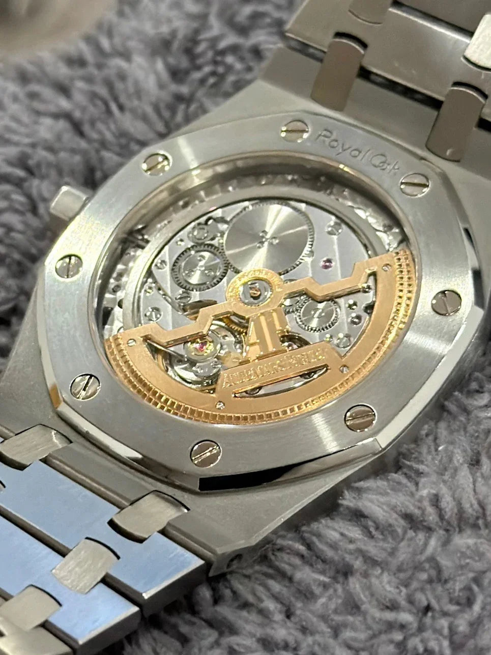 AUDEMARS PIGUET ROYAL OAK BLUE DIAL STEEL 15202ST