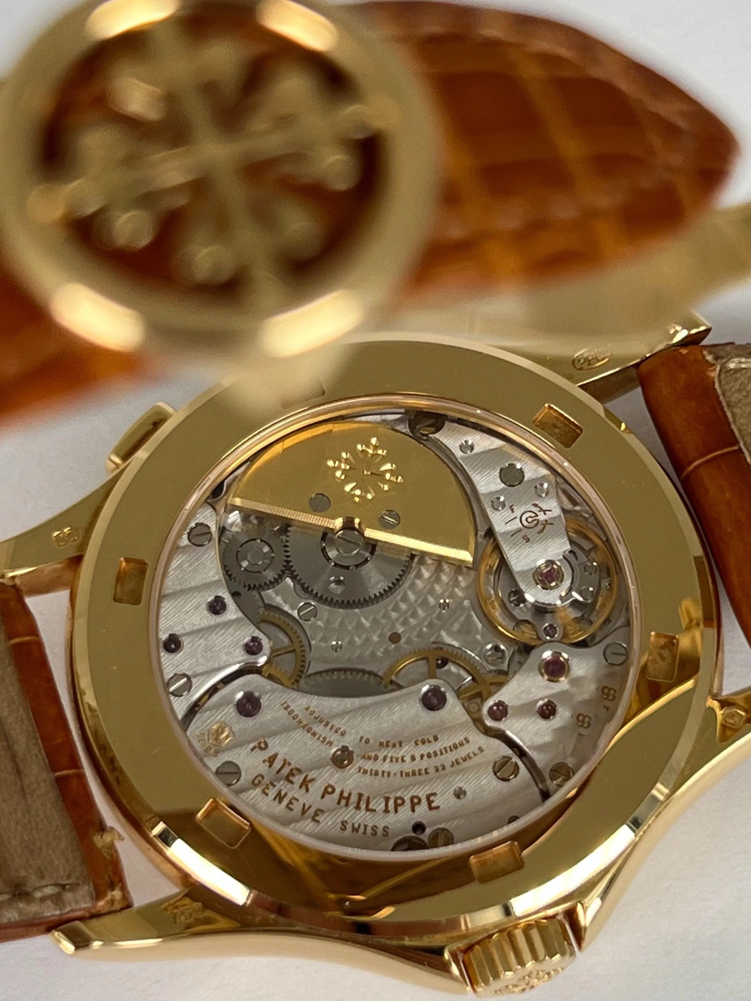 PATEK PHILIPPE WORLD TIME YELLOW GOLD 5110J
