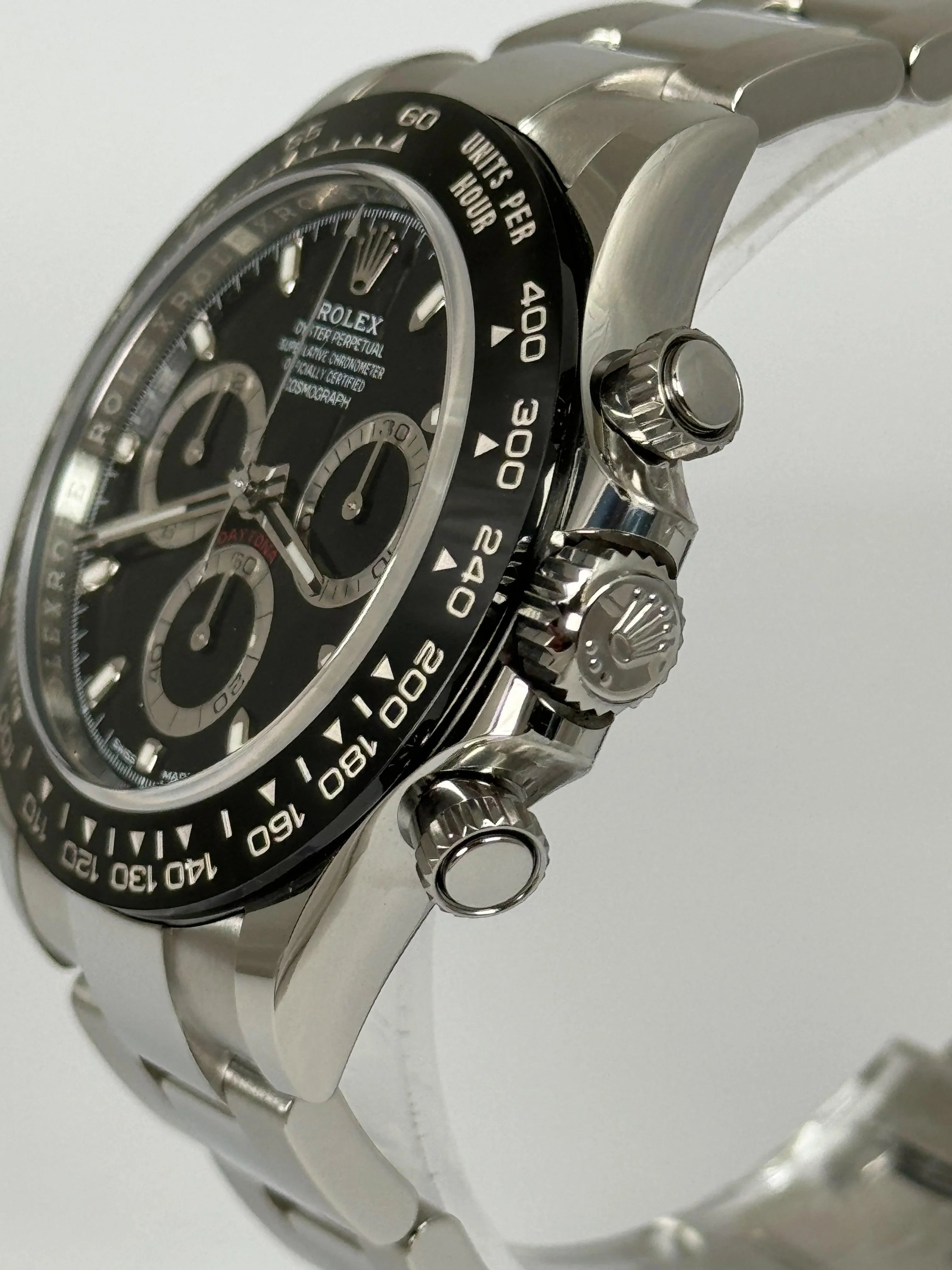 ROLEX DAYTONA BLACK DIAL 116500LN