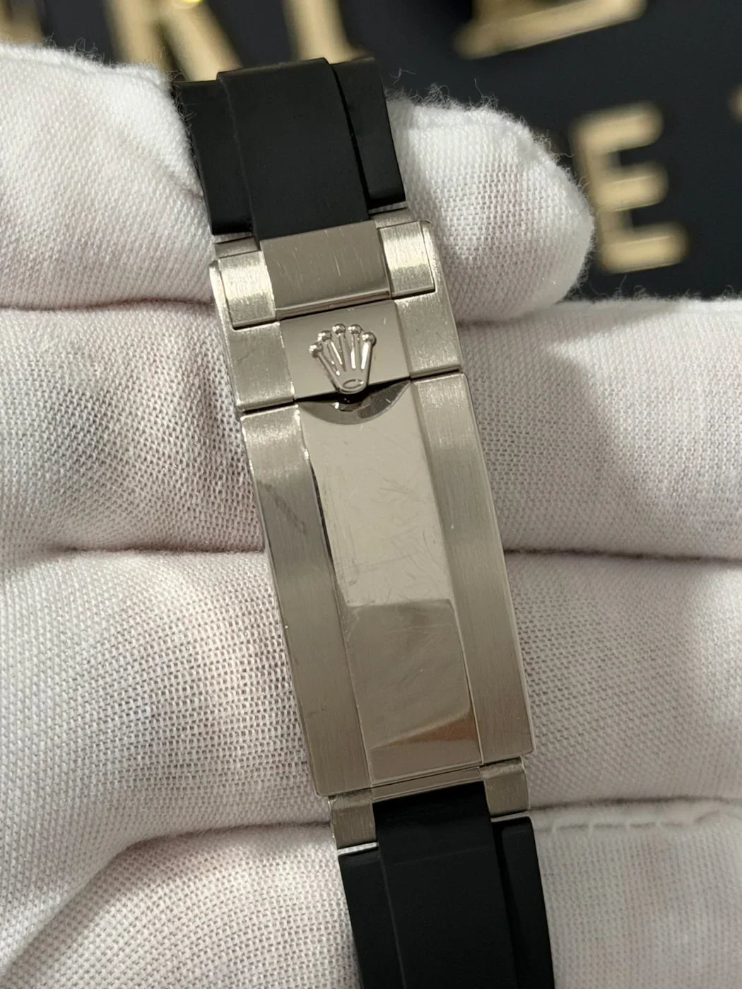 ROLEX DAYTONA GHOST WHITE GOLD OYSTER FLEX 126519LN