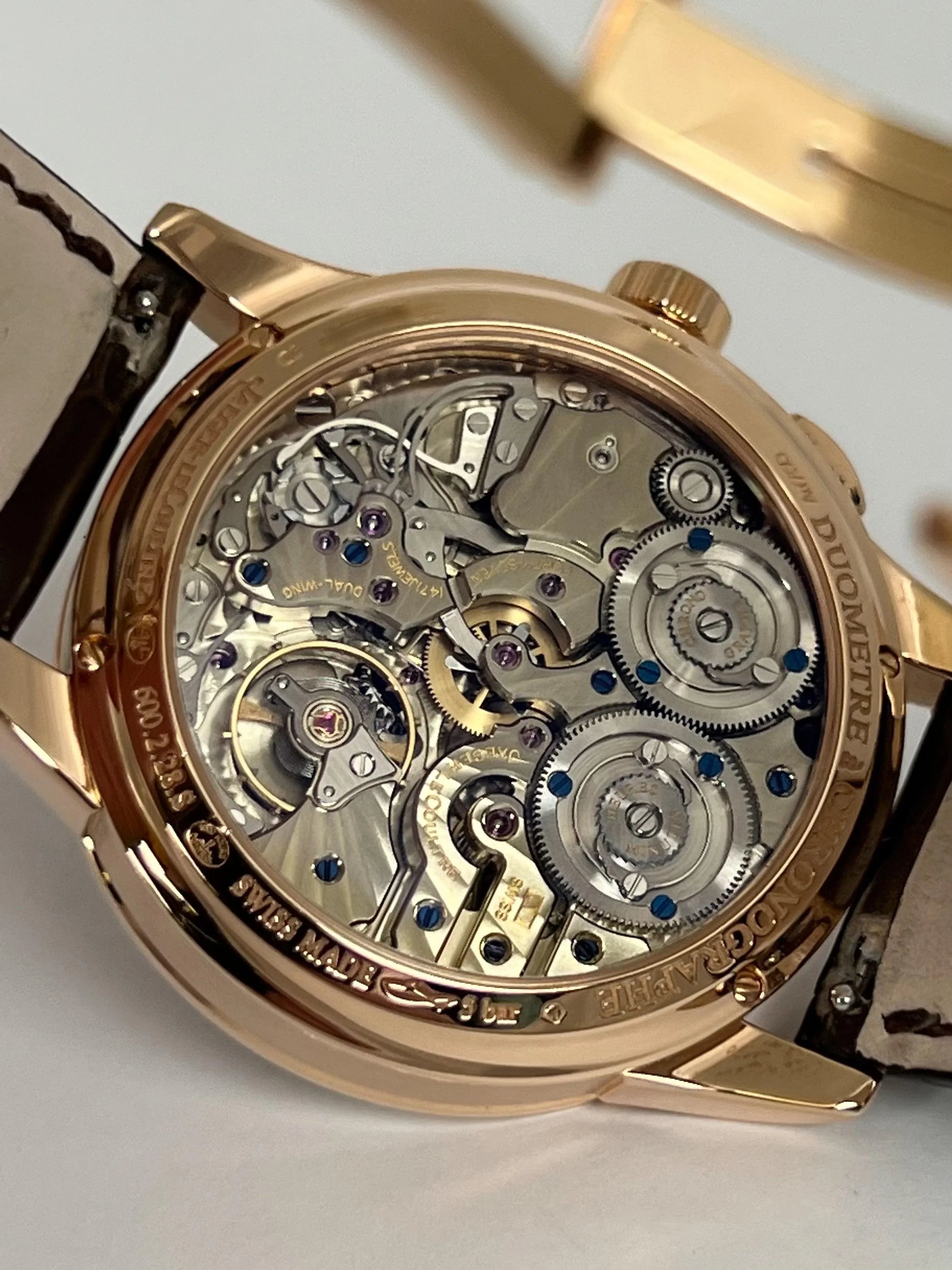 JAEGER-LECOULTRE DUOMETRE CHRONOGRAPH ROSE GOLD Q601244J