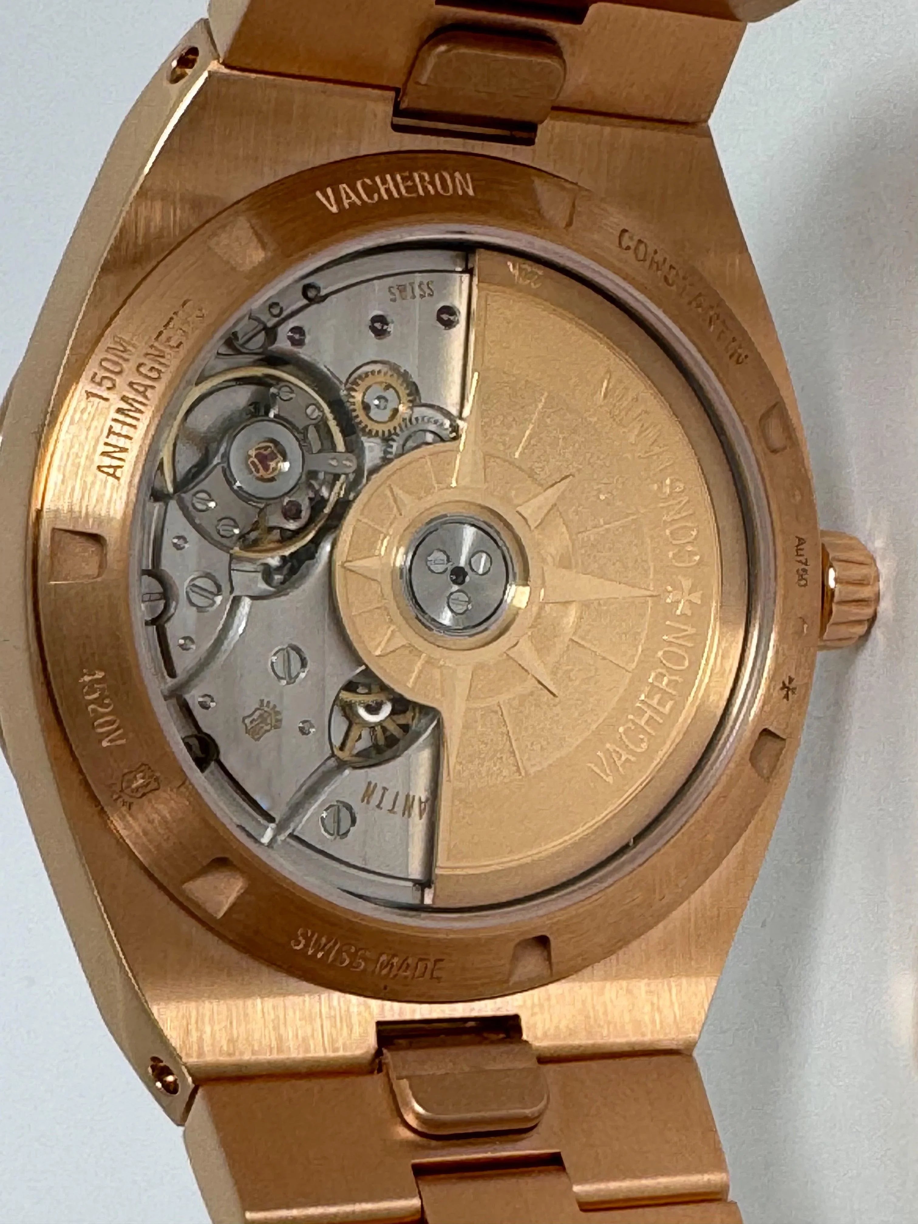 VACHERON CONSTANTIN OVERSEAS ROSE GOLD NEW RELEASE 2023 4520V/210R-B705