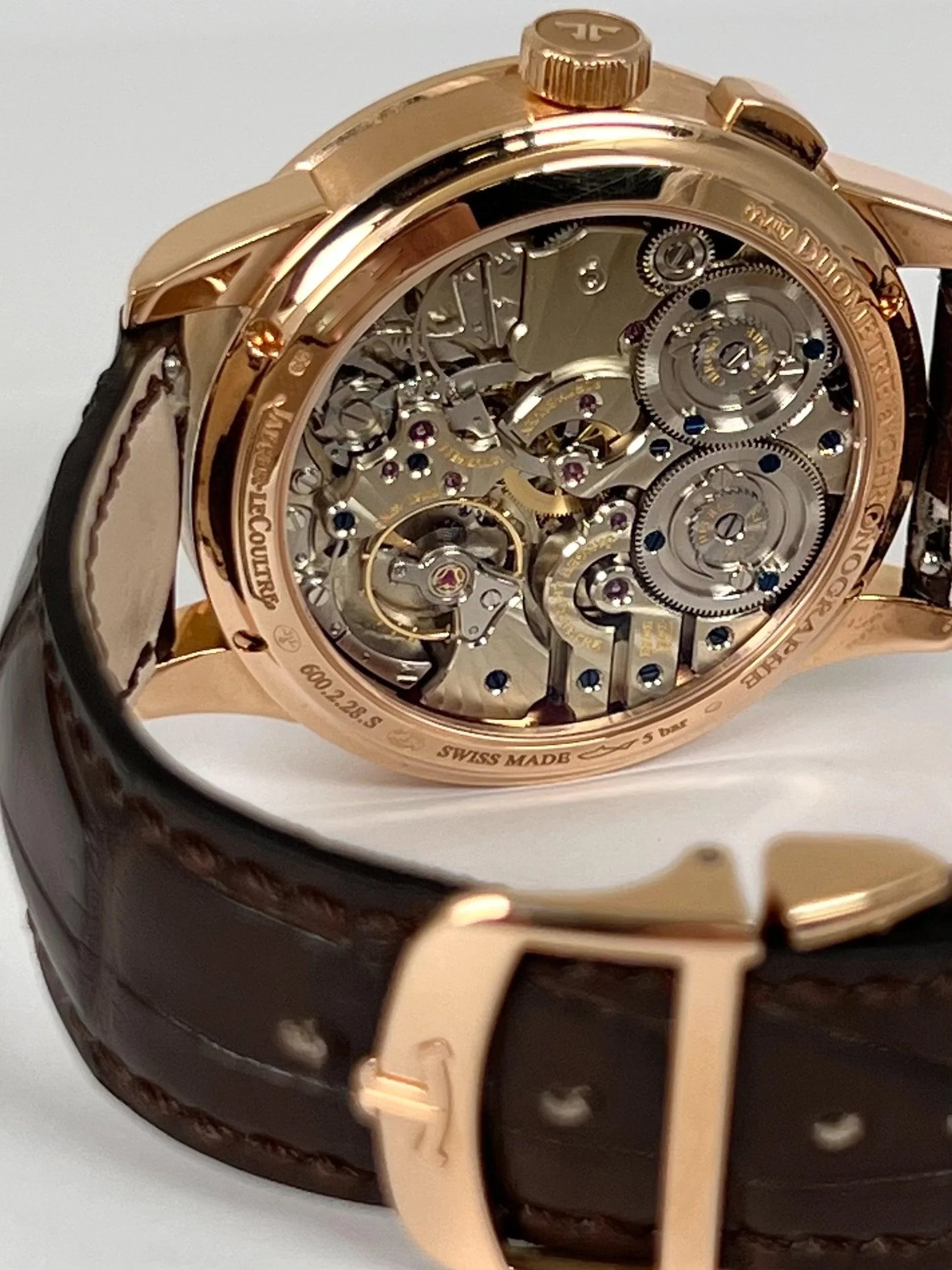 JAEGER-LECOULTRE DUOMETRE CHRONOGRAPH ROSE GOLD Q601244J