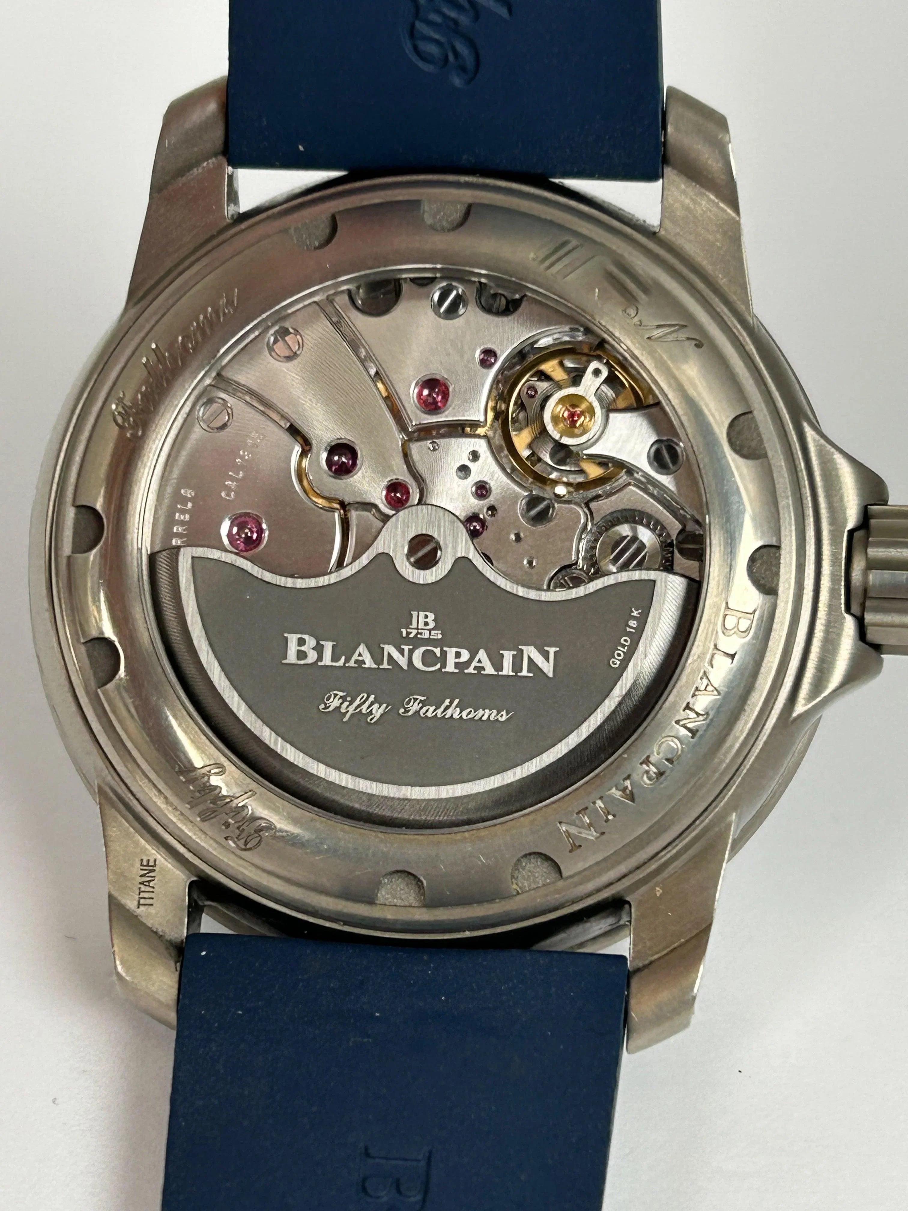 Blancpain Fifty Fathoms Automatique Blue 5015-12B40-52A