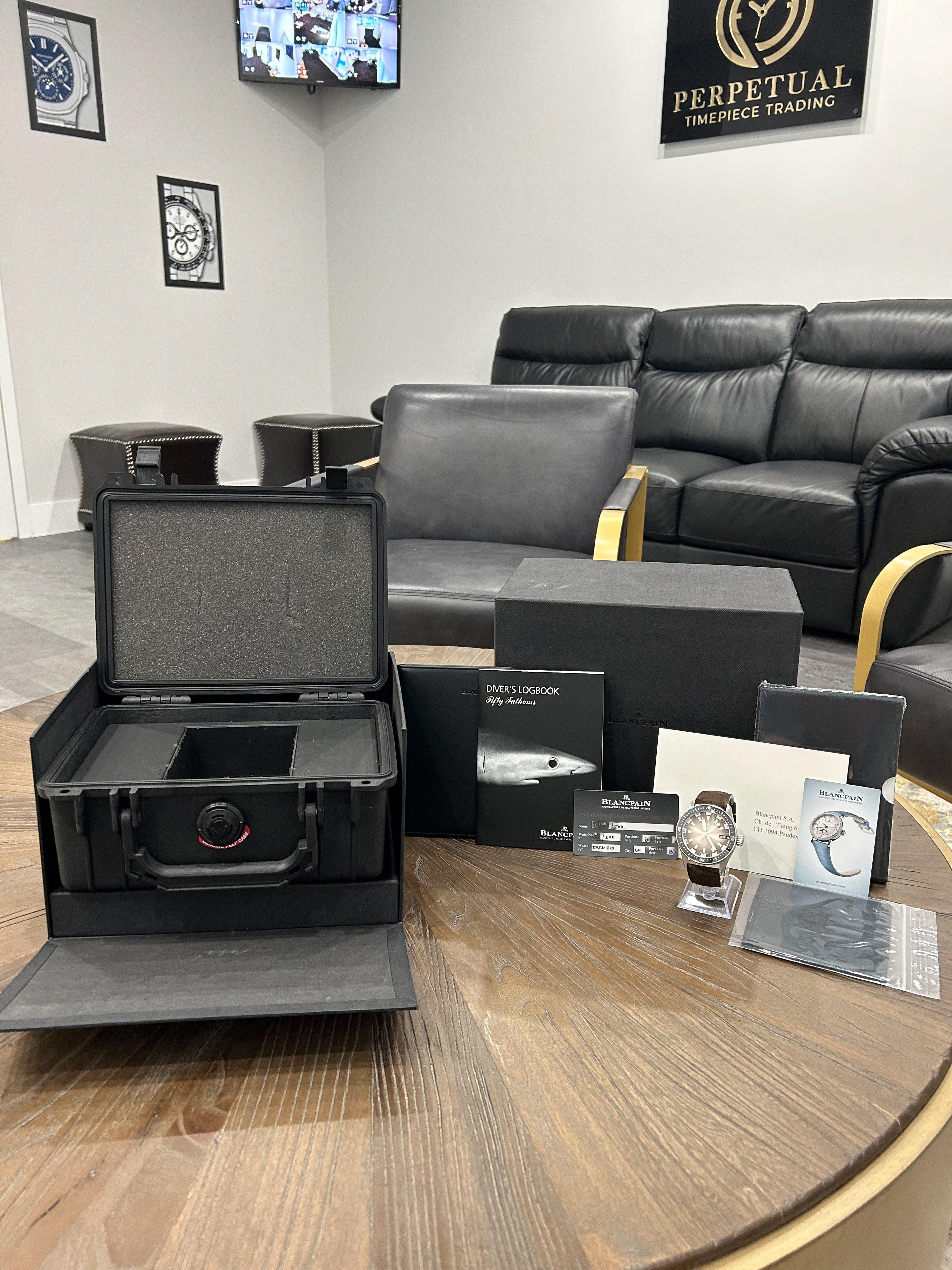 Blancpain 500 MADE Fifty Fathoms Bathyscaphe Jour Date