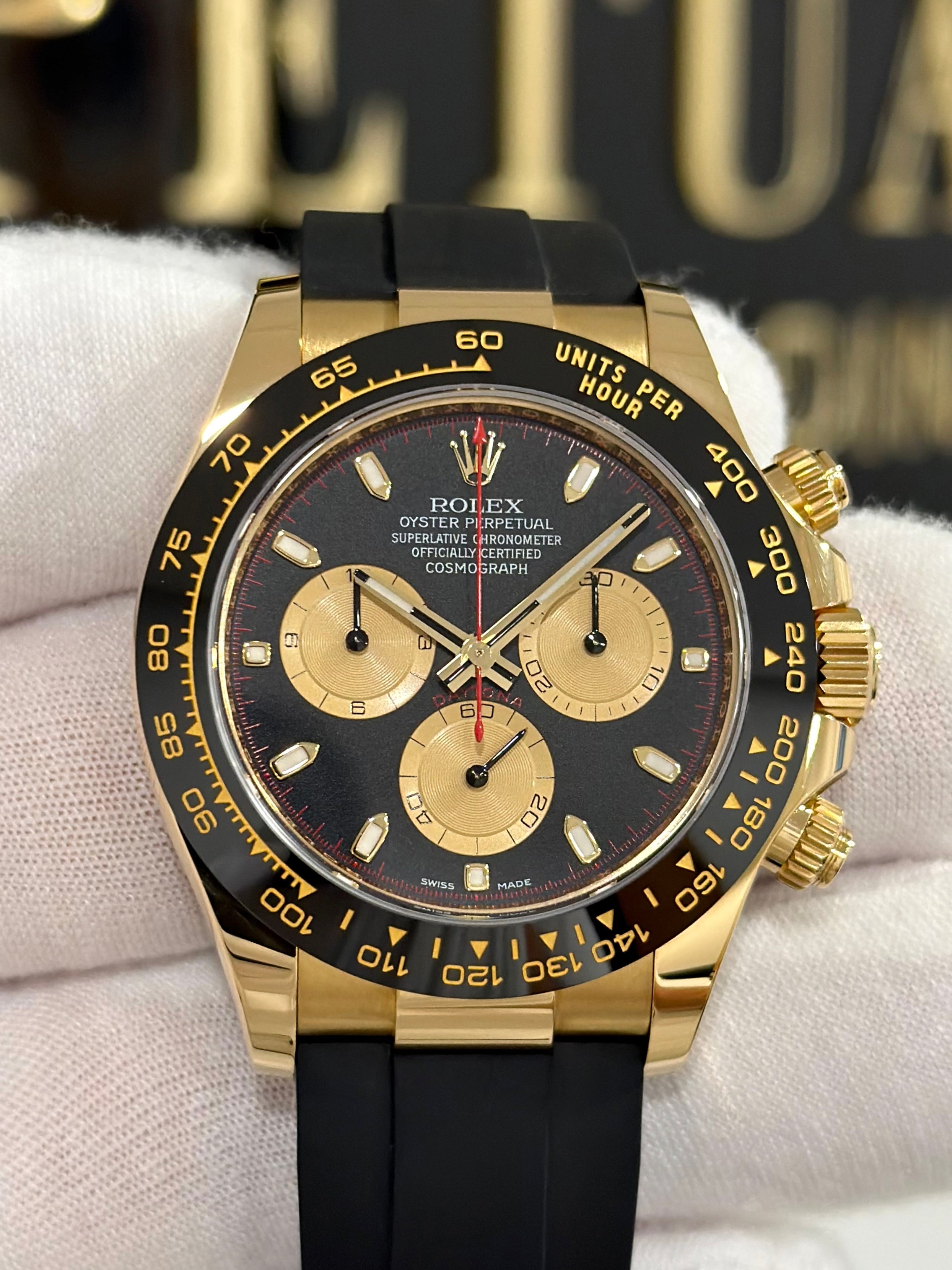 ROLEX DAYTONA OYSTERFLEX PAUL NEWMAN DAYTONA 116518LN