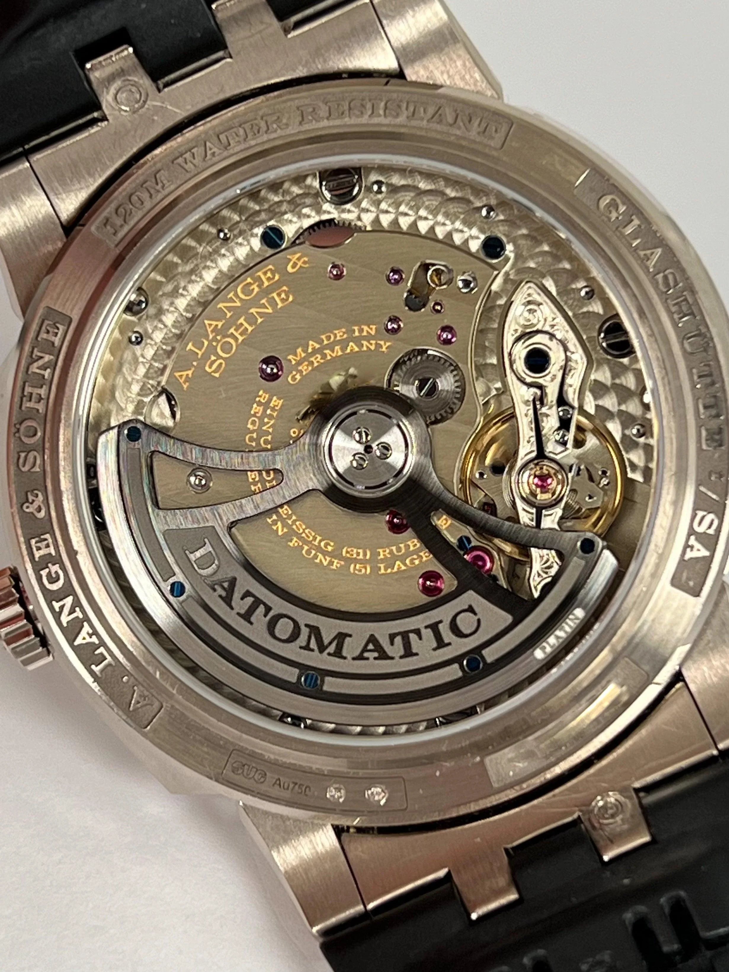 A. LANGE & SOHNE ODYSSEUS WHITE GOLD GREY DIAL 363.068