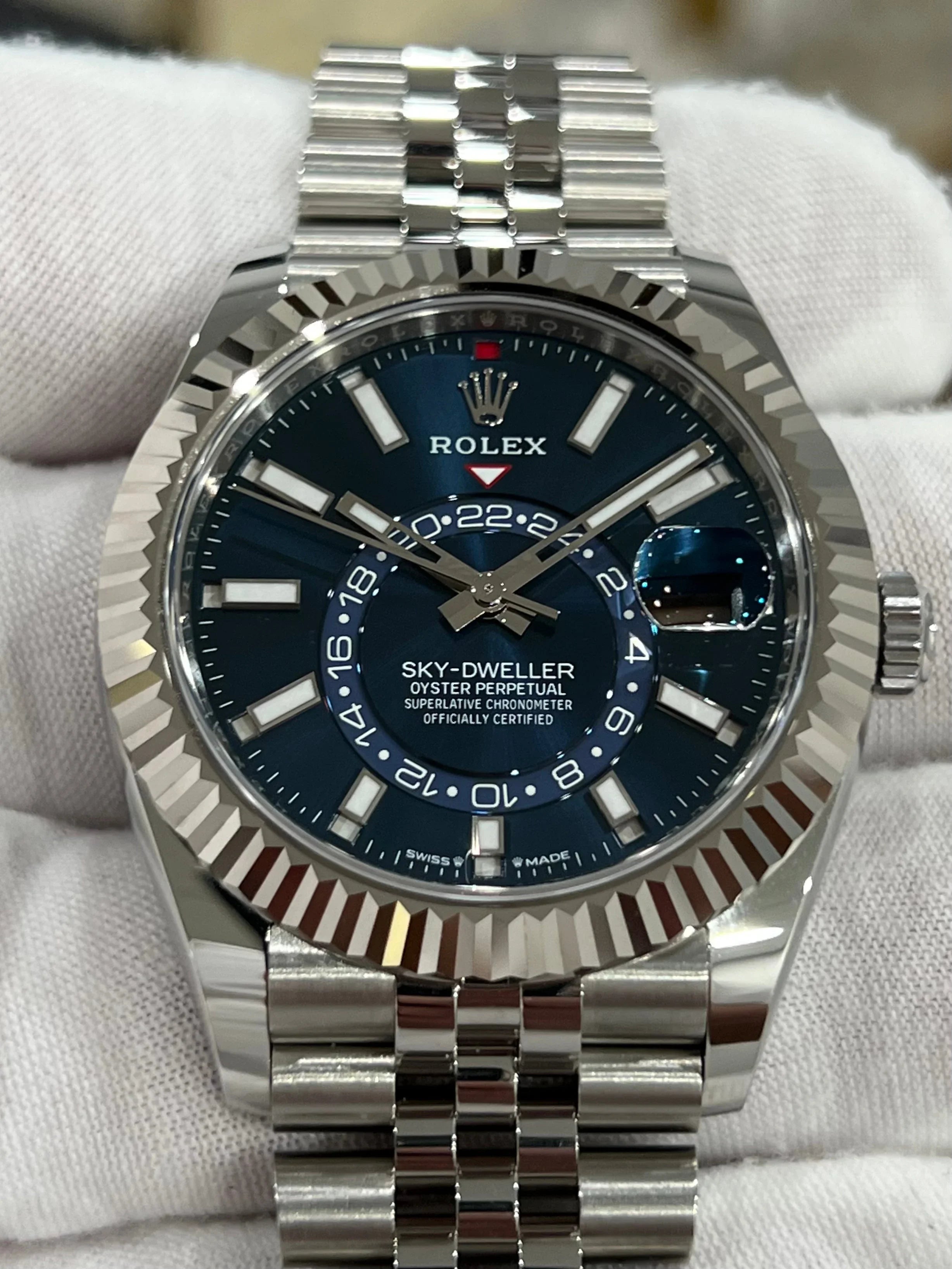 ROLEX SKY-DWELLER BLUE JUBILEE 336934