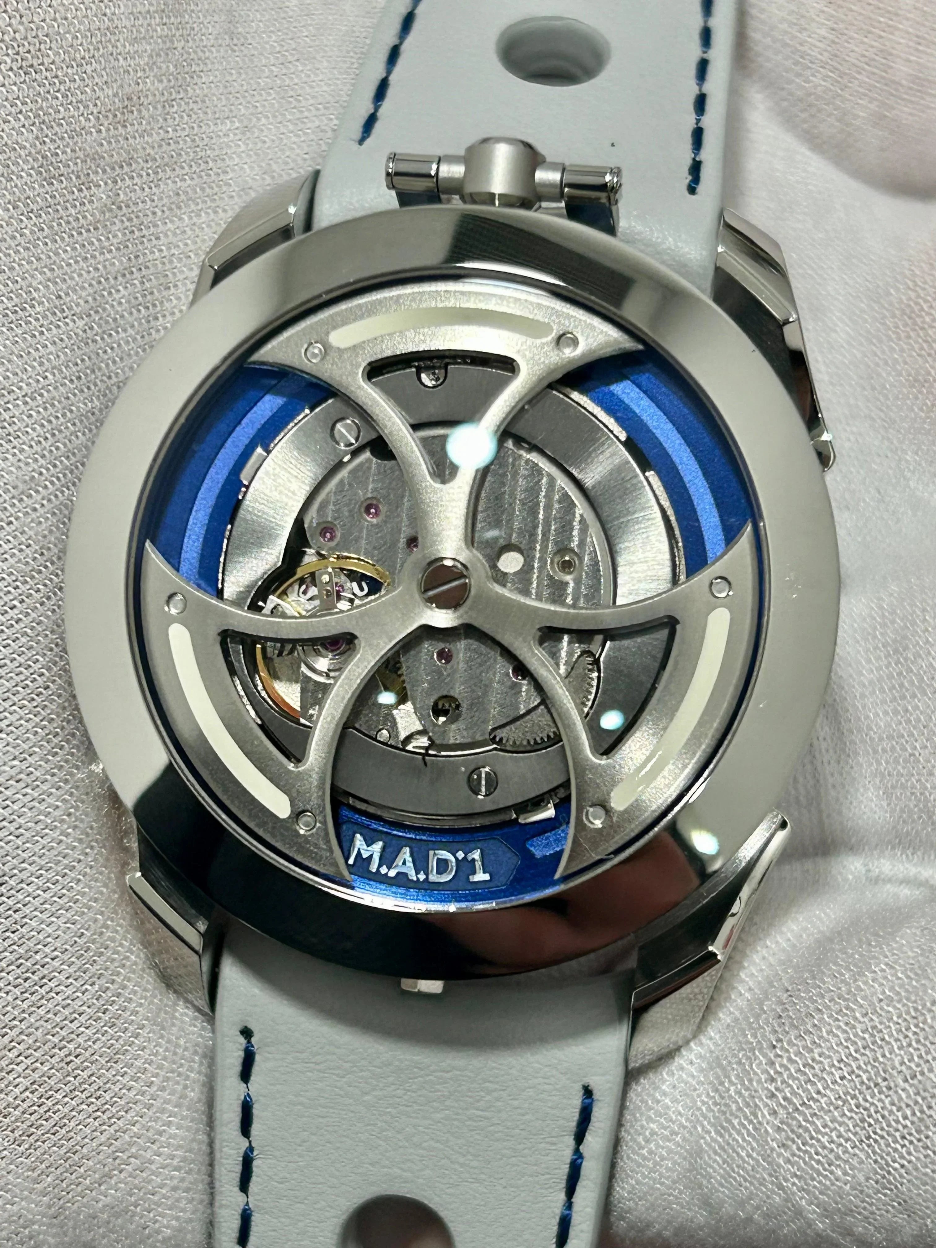 MB&F MAD 1 BLUE UNWORN