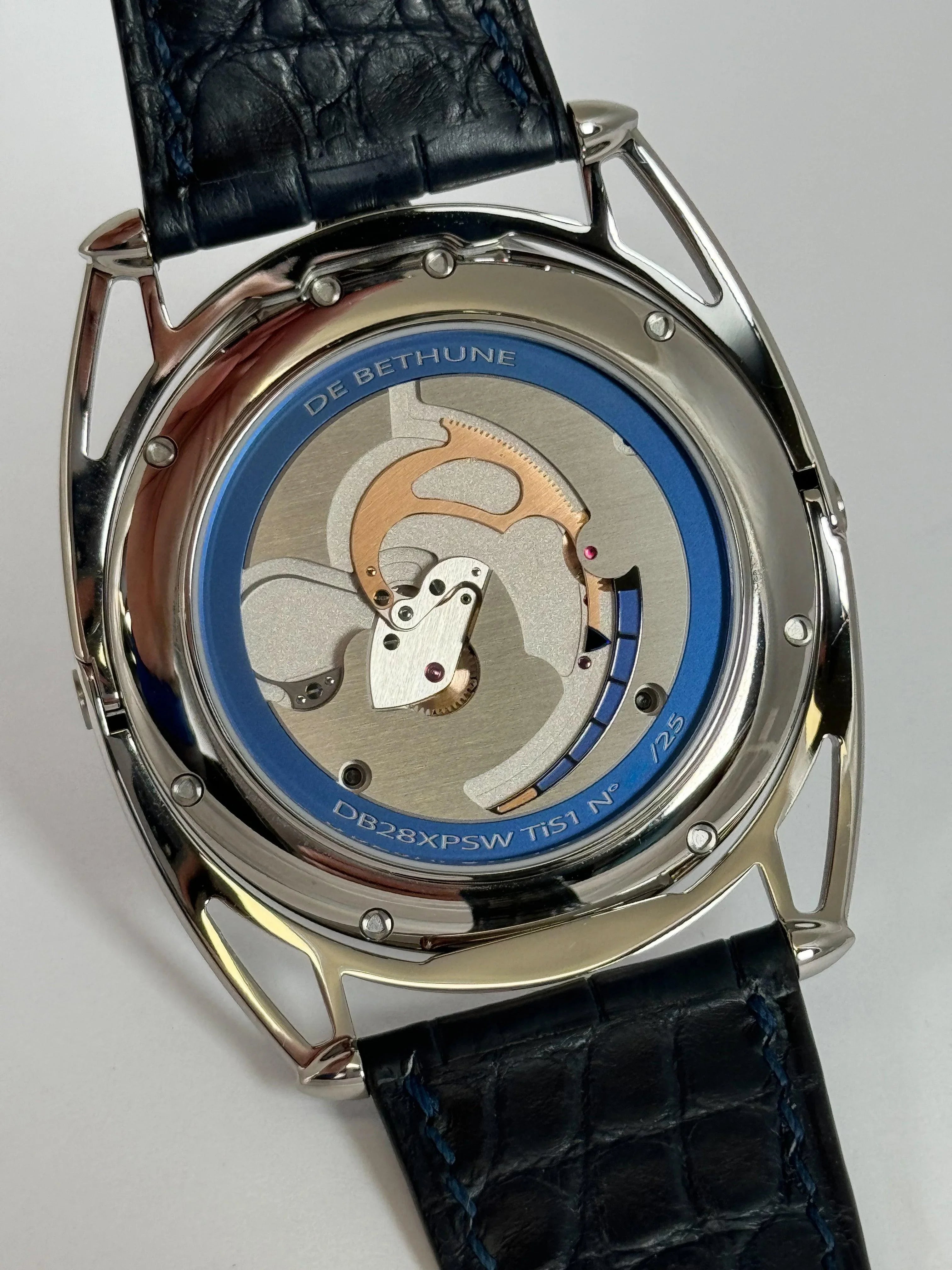 DE BETHUNE DB28XPSWTIS1P TITANIUM SKELETON LIMITED TO 25 PIECES