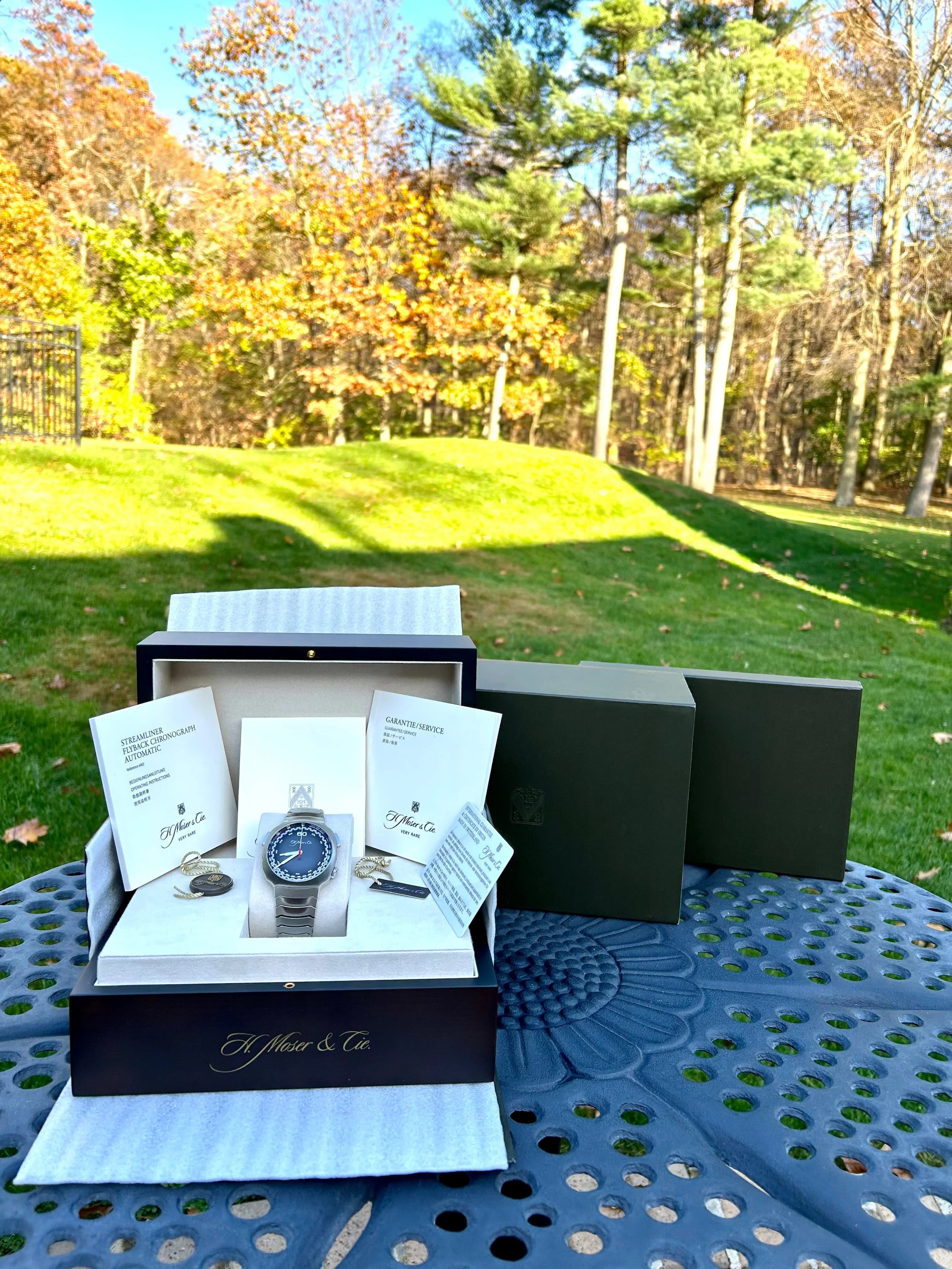 H. Moser & Cie Moser Streamliner Flyback Chrongraph 6902-1200  100 Made