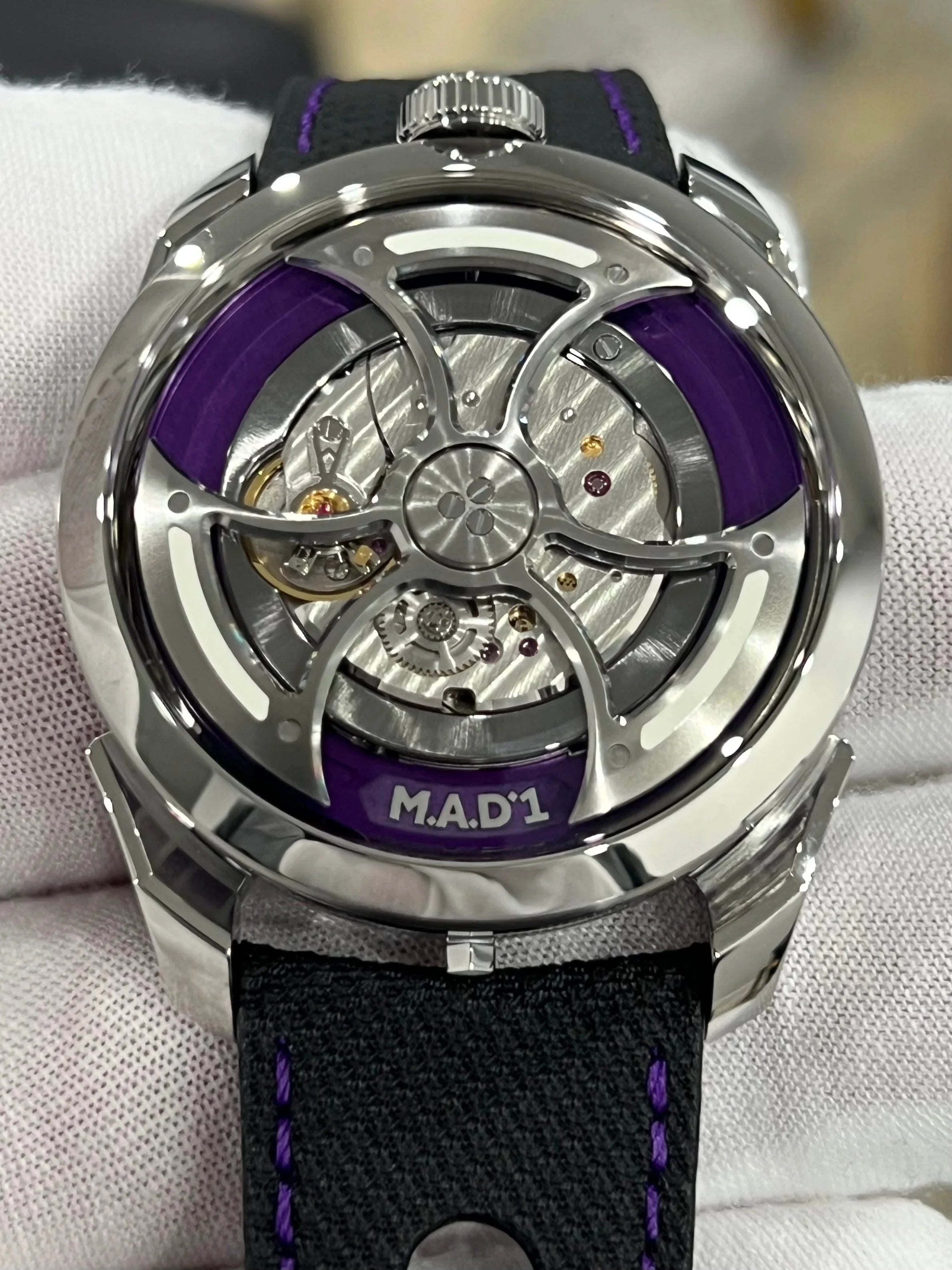 MB&F MAD 1S PURPLE
