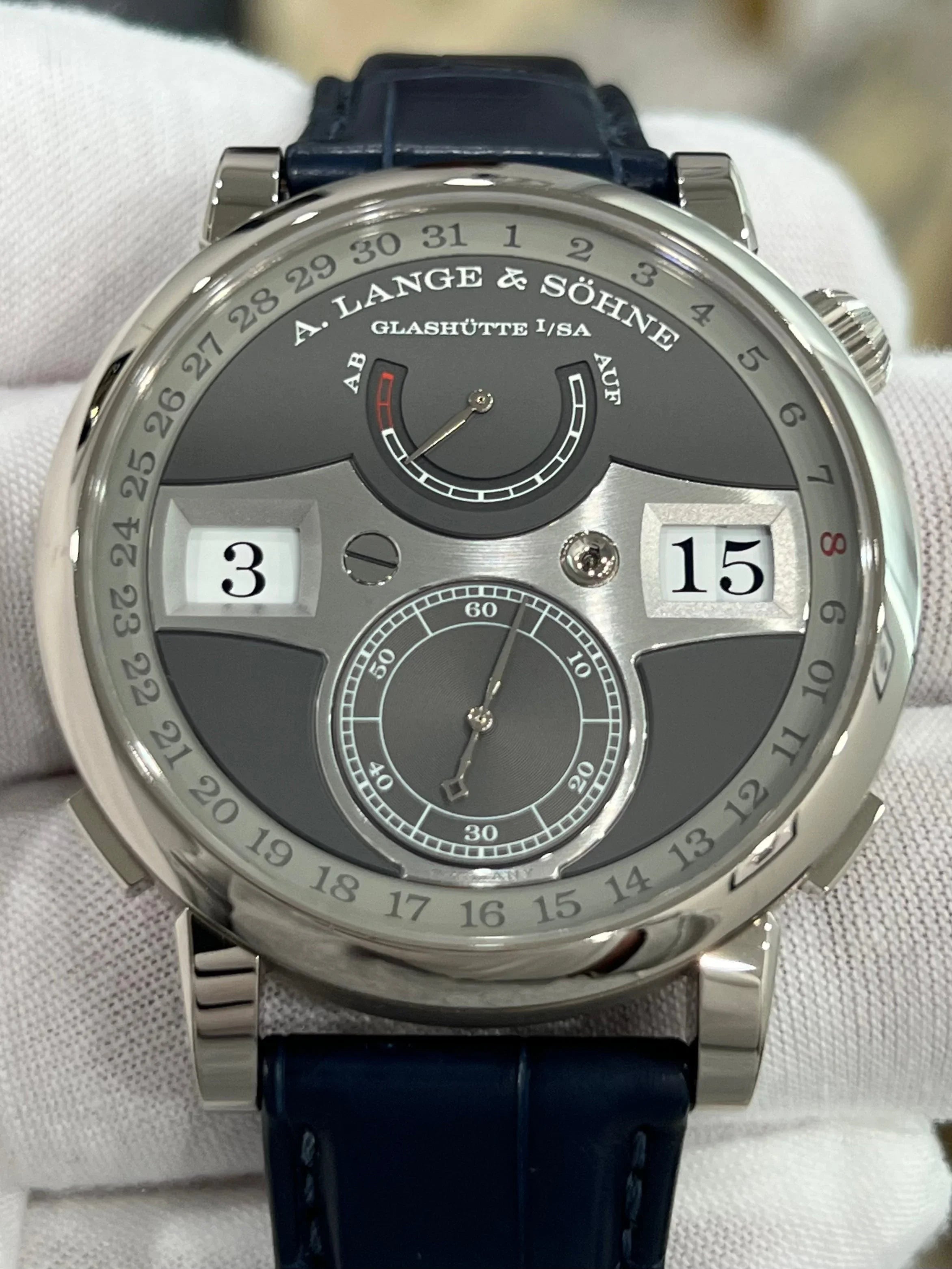 A. LANGE & SOHNE ZEITWERK DATE 148.038
