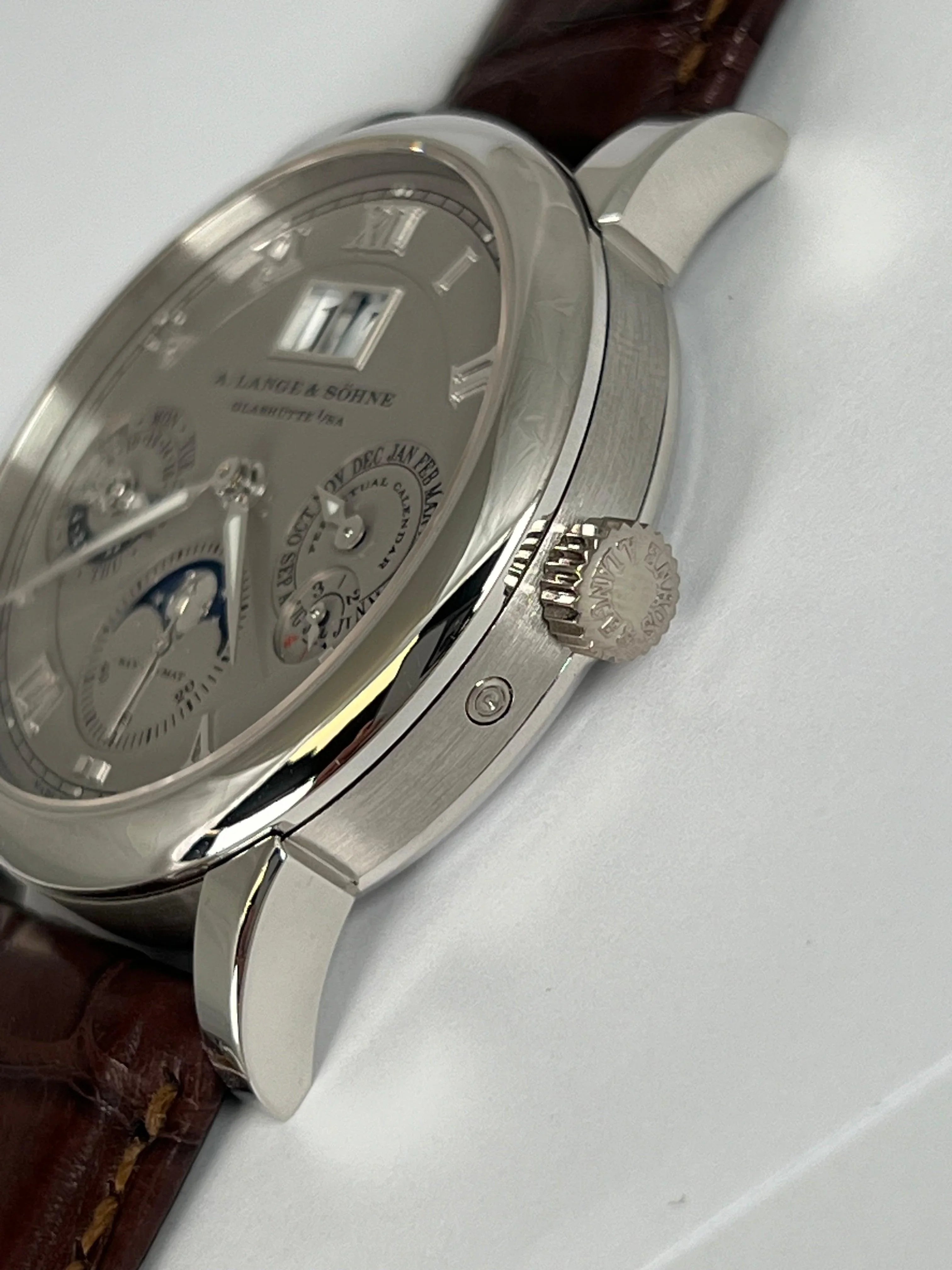 A. LANGE & SOHNE LANGEMATIK PERPETUAL CALENDAR PLATINUM 310.025