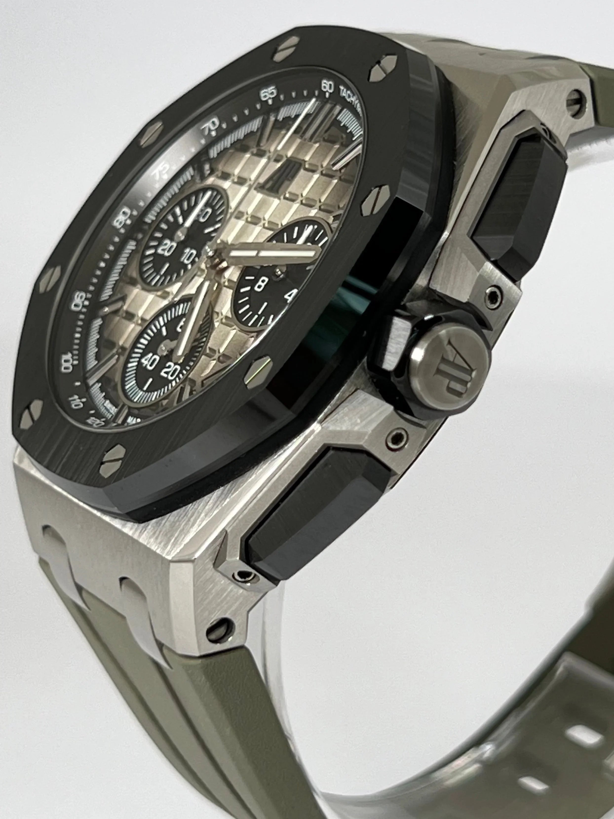 AUDEMARS PIGUET ROYAL OAK OFFSHORE TAUPE CHRONOGRAPH 26420SO