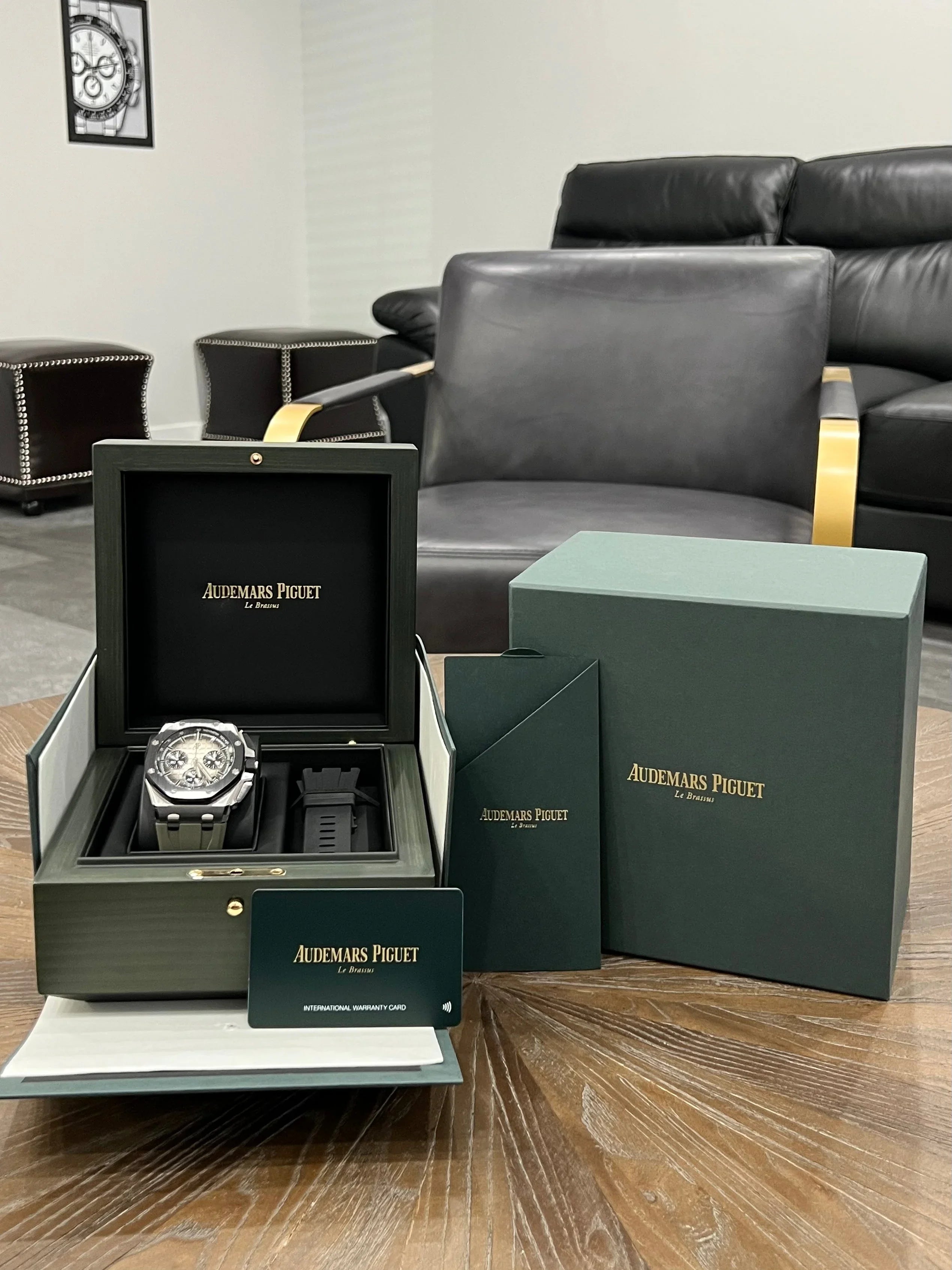 AUDEMARS PIGUET ROYAL OAK OFFSHORE TAUPE CHRONOGRAPH 26420SO