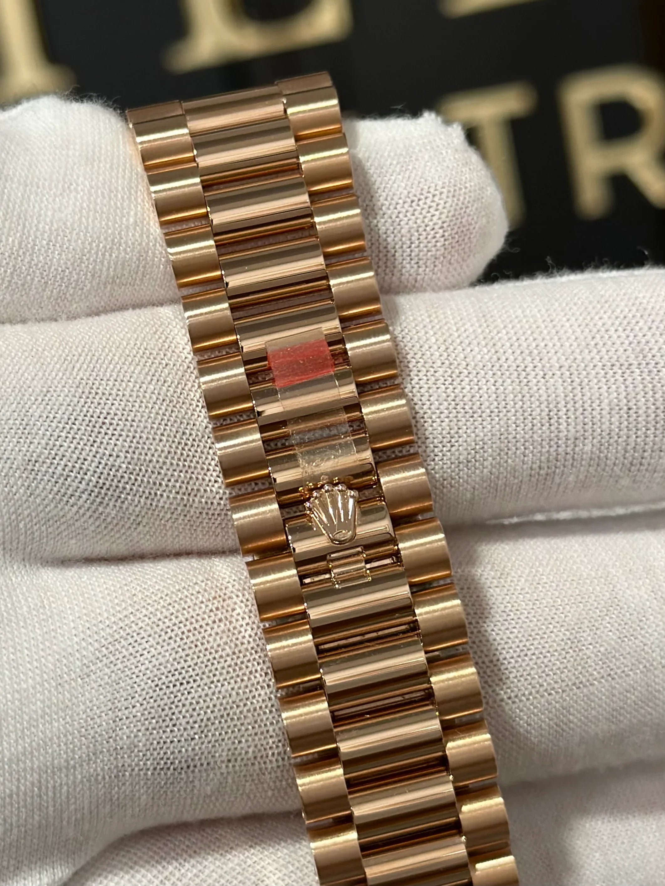 ROLEX DAY-DATE 40 SLATE OMBRE ROSE GOLD 228235