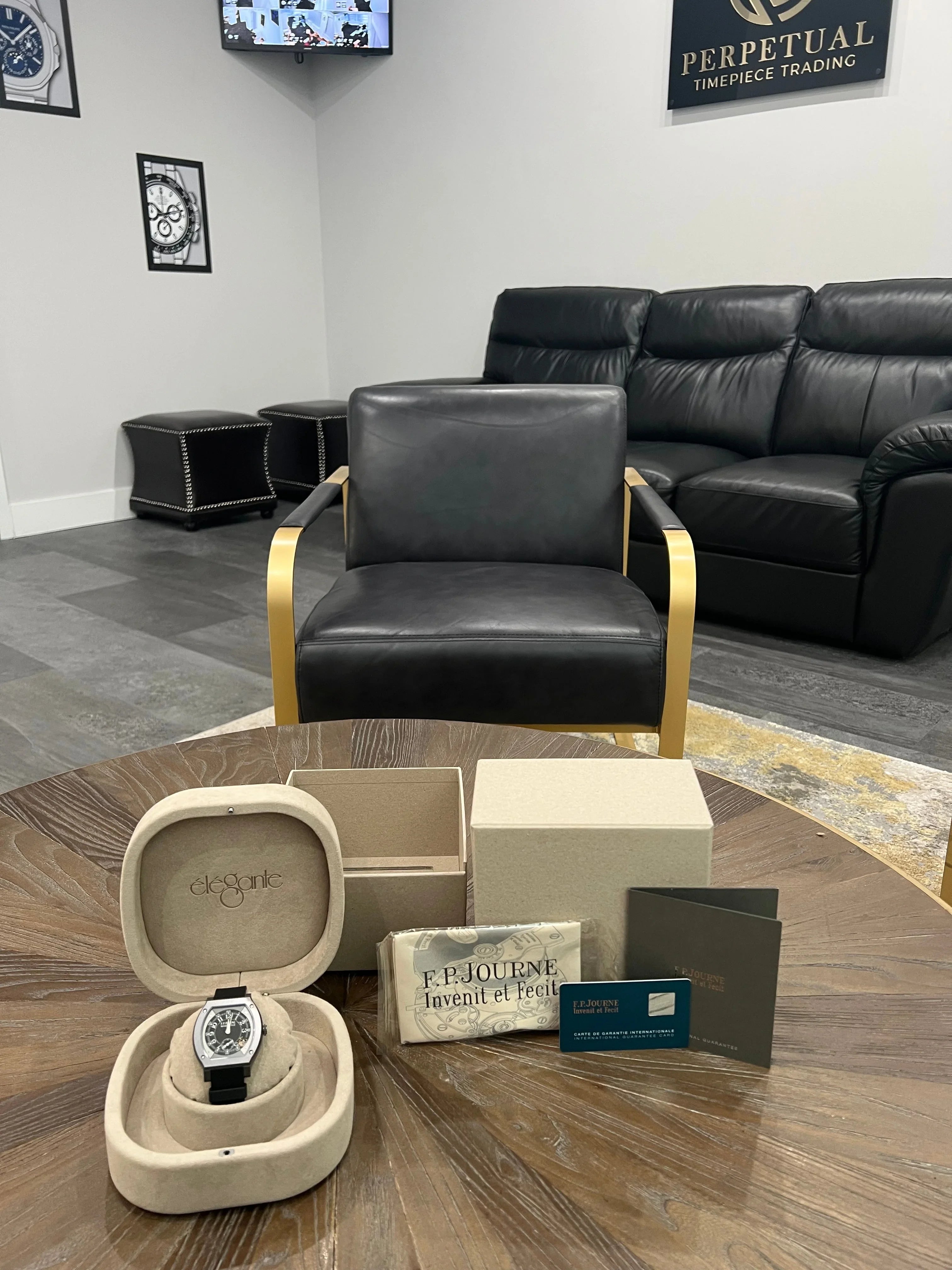 FP JOURNE TITANIUM 48 ELEGANTE BLACK