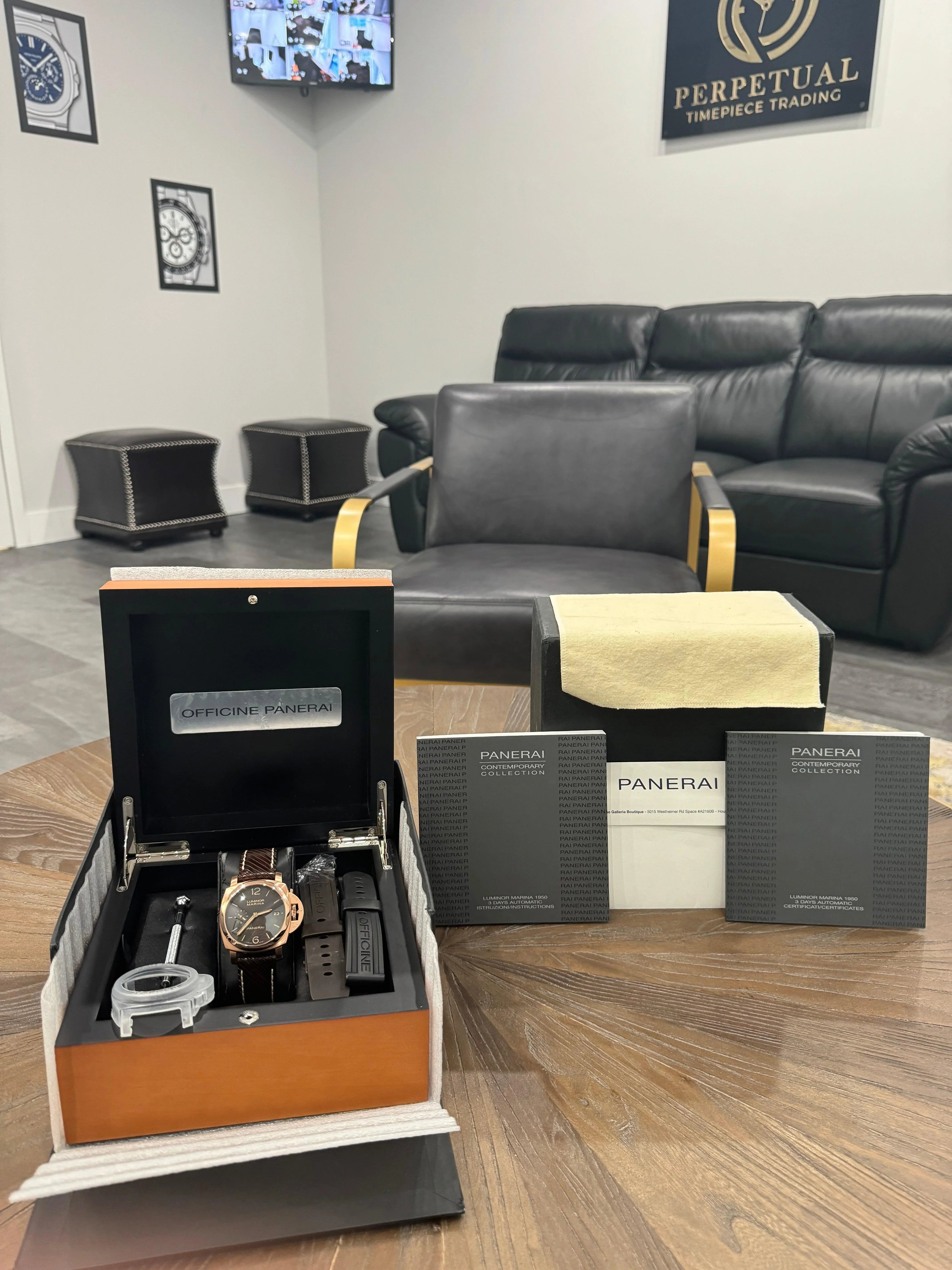 PANERAI LUMINOR MARINA ROSE GOLD PAM00393