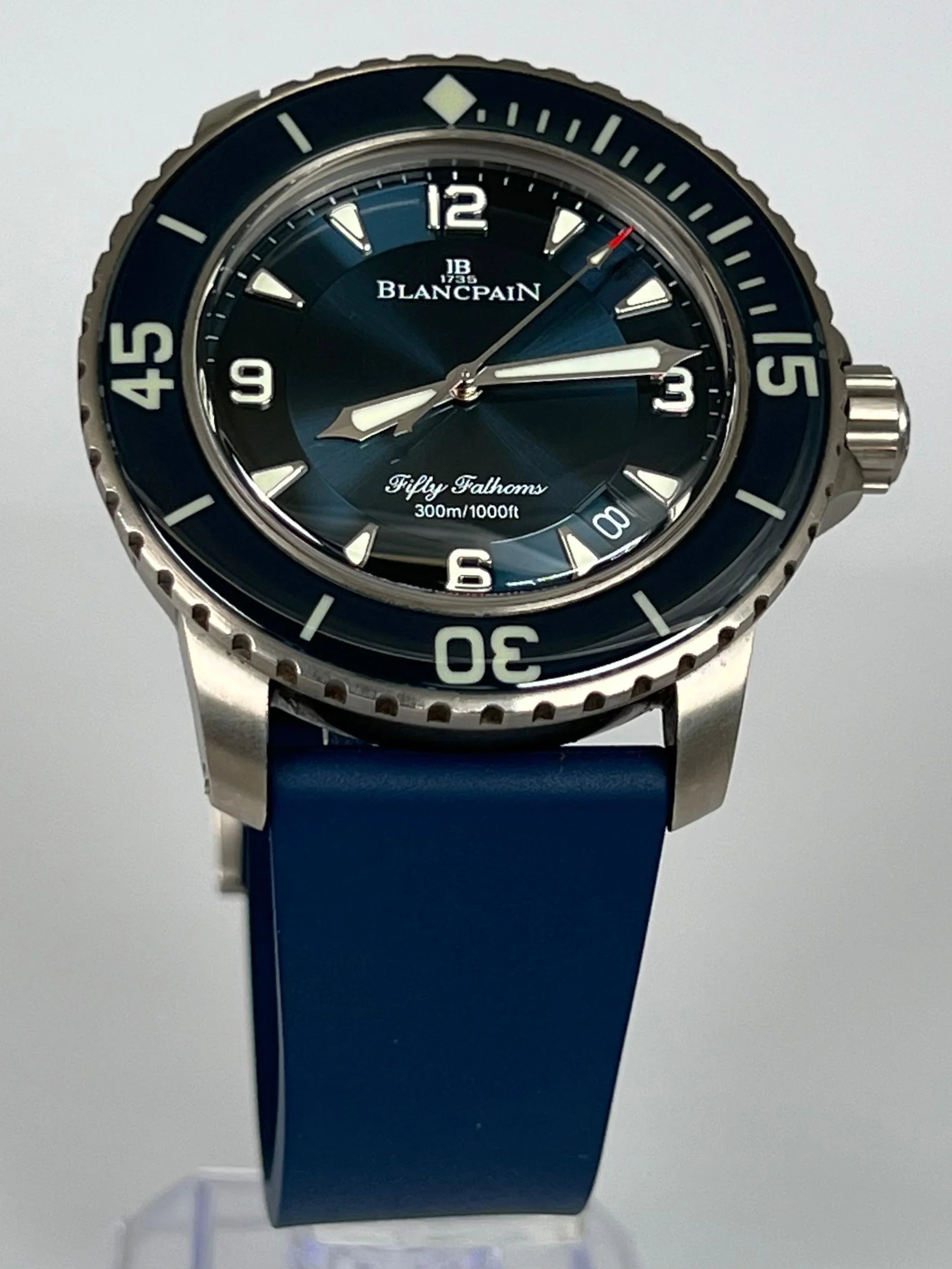 Blancpain Fifty Fathoms Automatique Blue 5015-12B40-52A