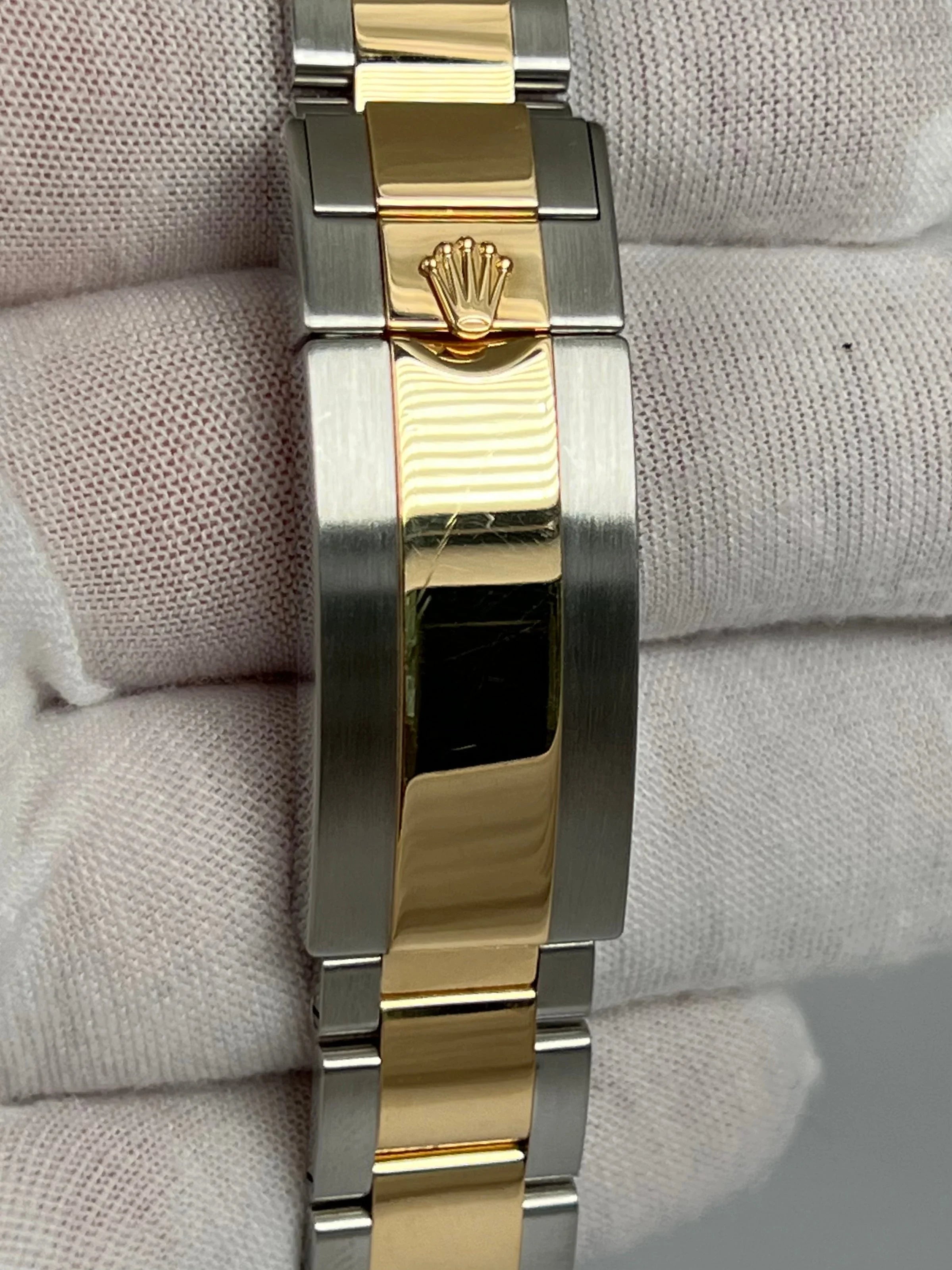 ROLEX SUBMARINER TWO TONE BLUE 40MM 116613LB