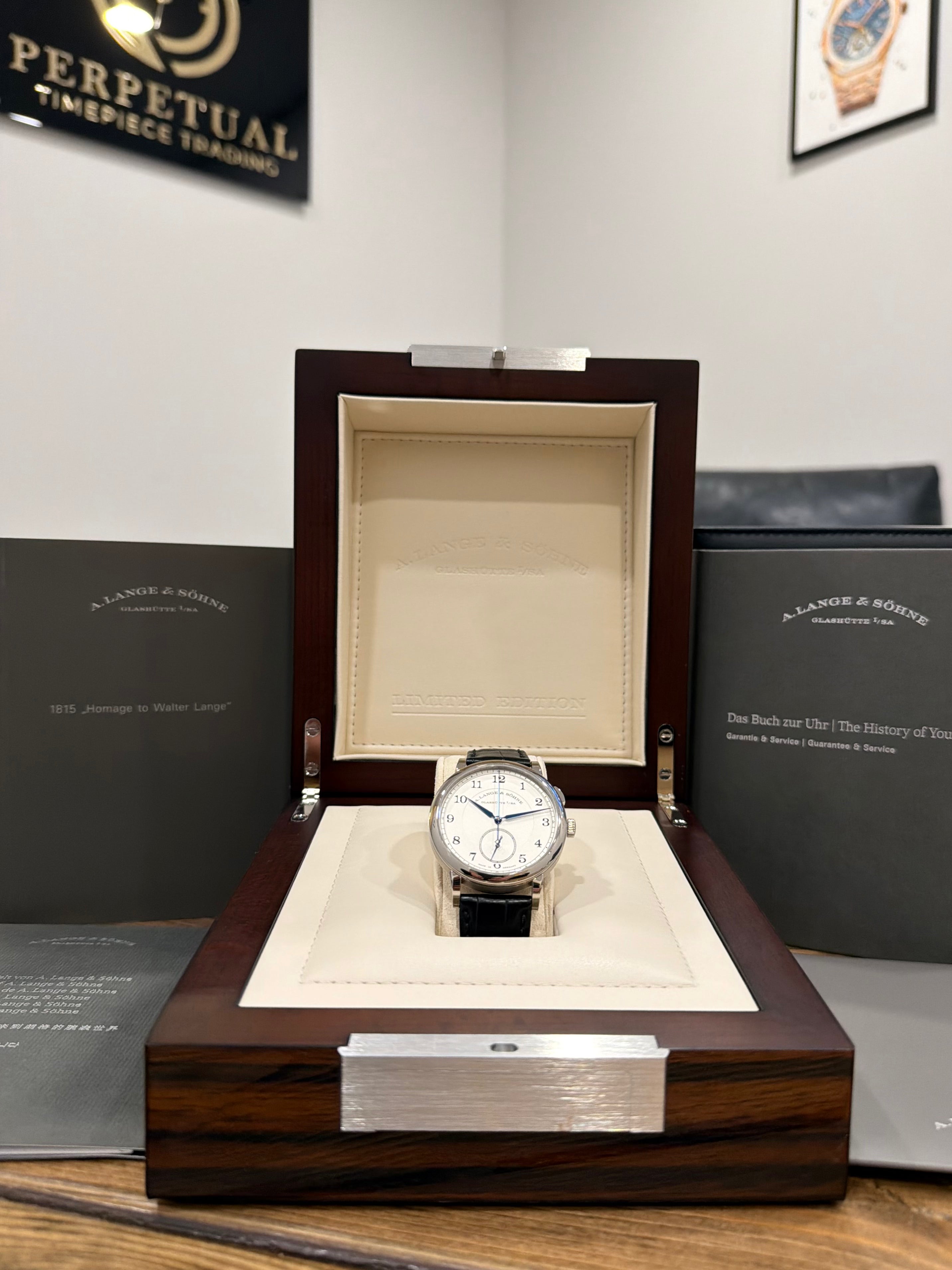 A.LANGE & SOHNE 1815 HOMAGE TO WALTER LANGE LIMITED EDITION 297.026