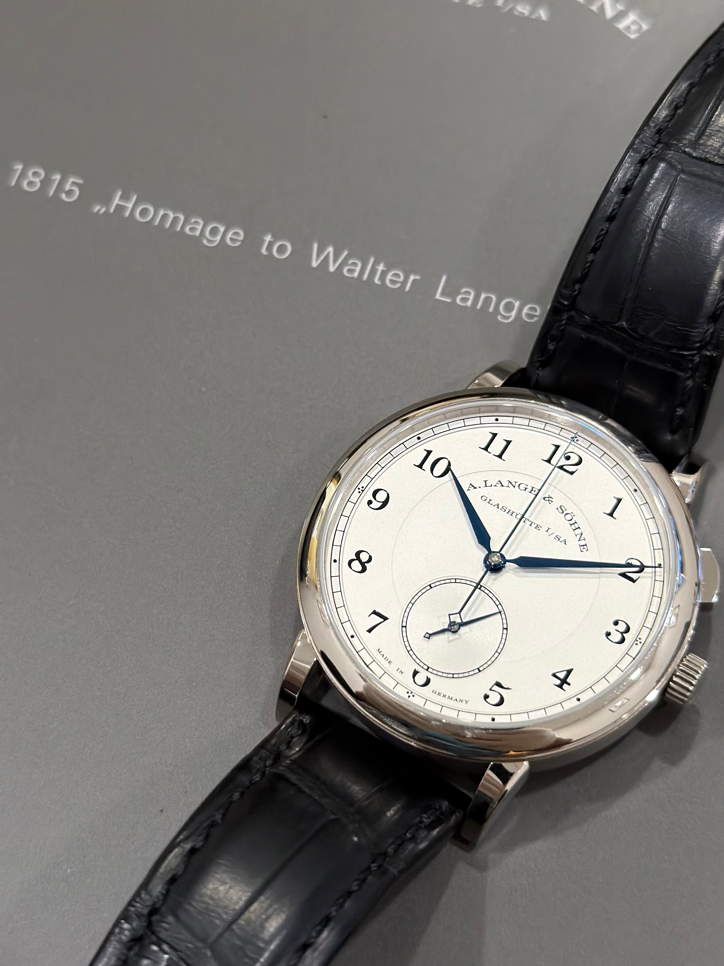 A.LANGE & SOHNE 1815 HOMAGE TO WALTER LANGE LIMITED EDITION 297.026