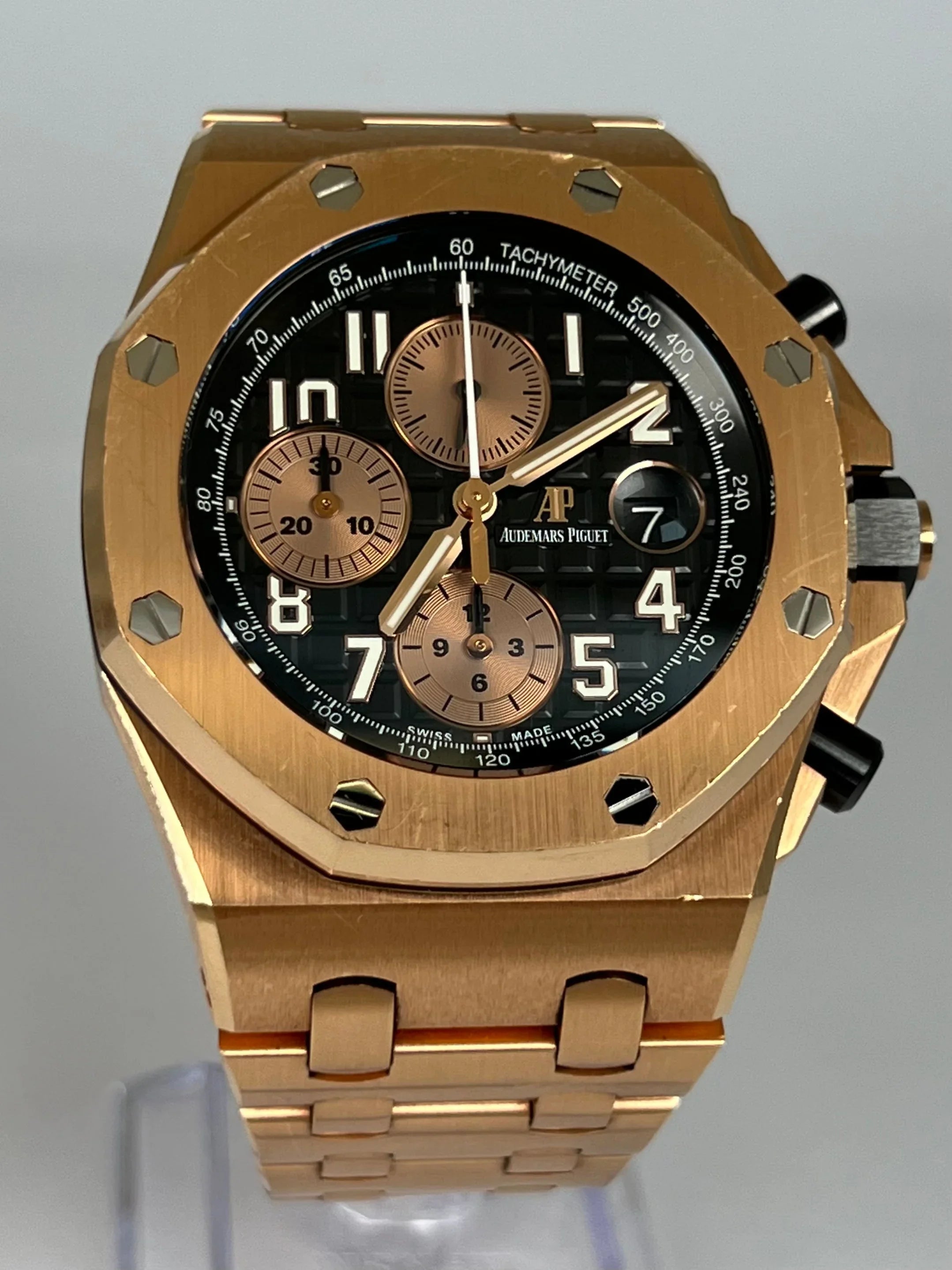 AUDEMARS PIGUET ROYAL OAK OFFSHORE CHRONOGRAPH BRICK 26470 26470OR