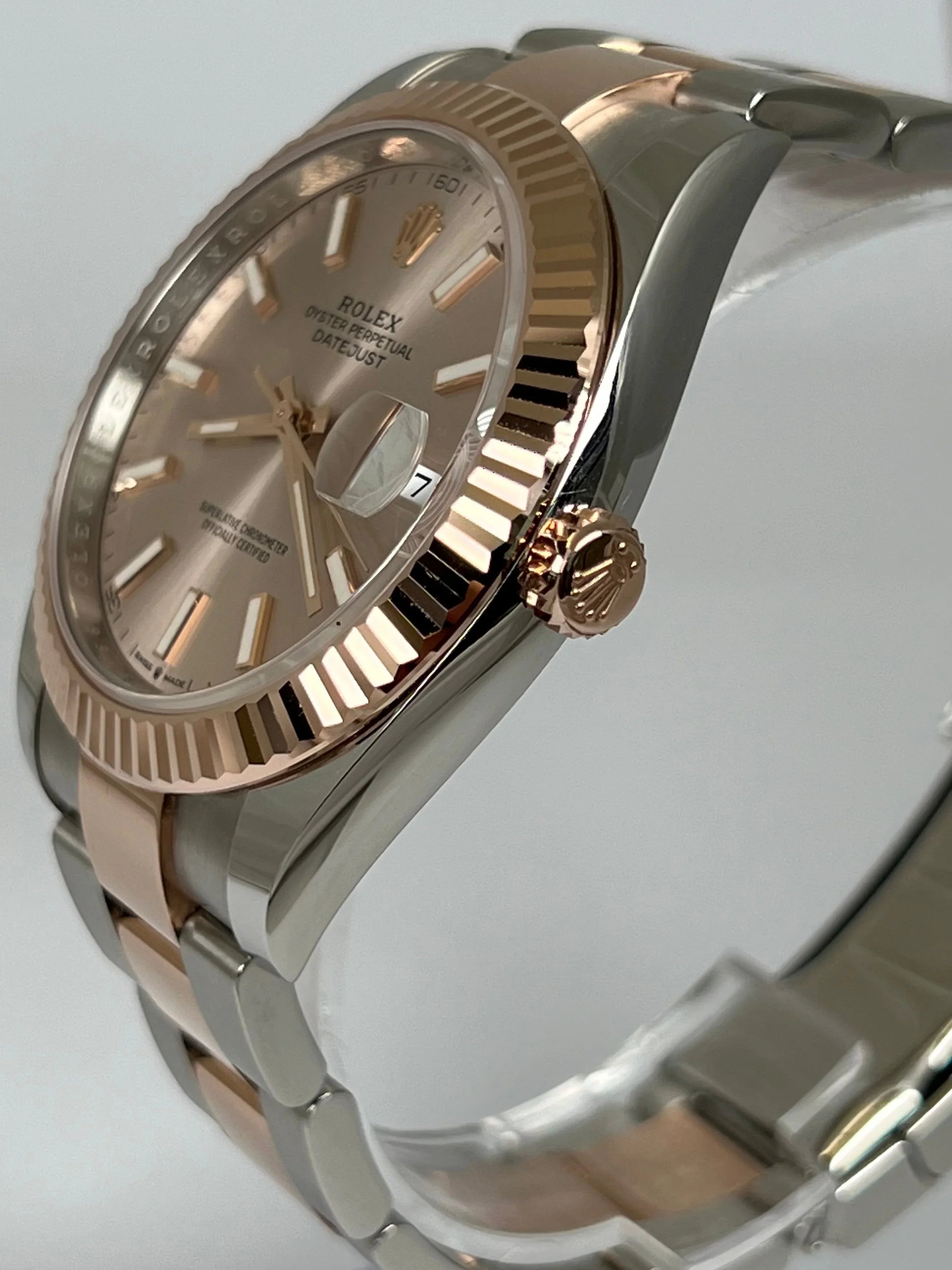 ROLEX DATEJUST 41 TWO TONE ROSE GOLD SUNDUST 126331