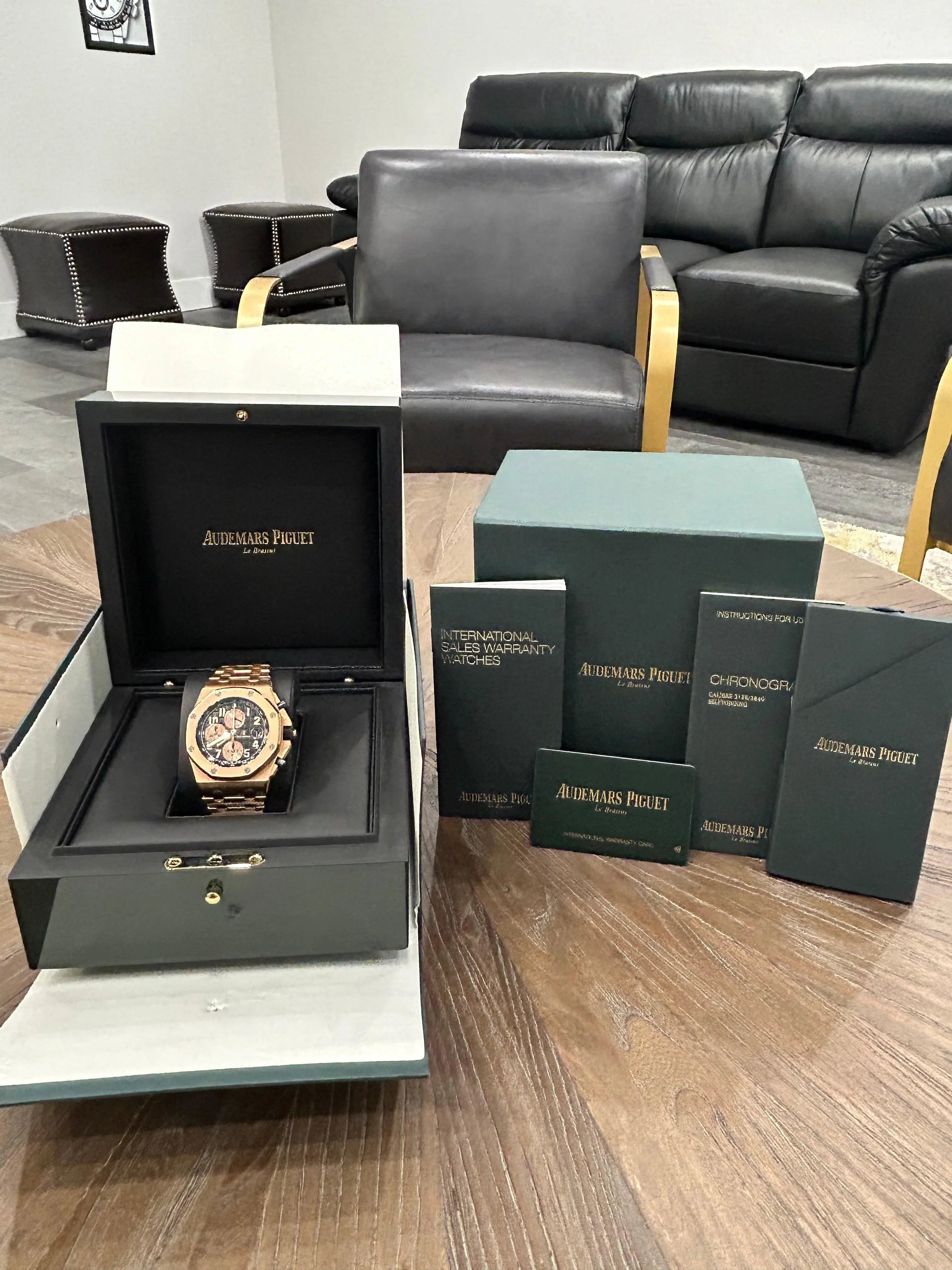 AUDEMARS PIGUET ROYAL OAK OFFSHORE CHRONOGRAPH BRICK 26470 26470OR