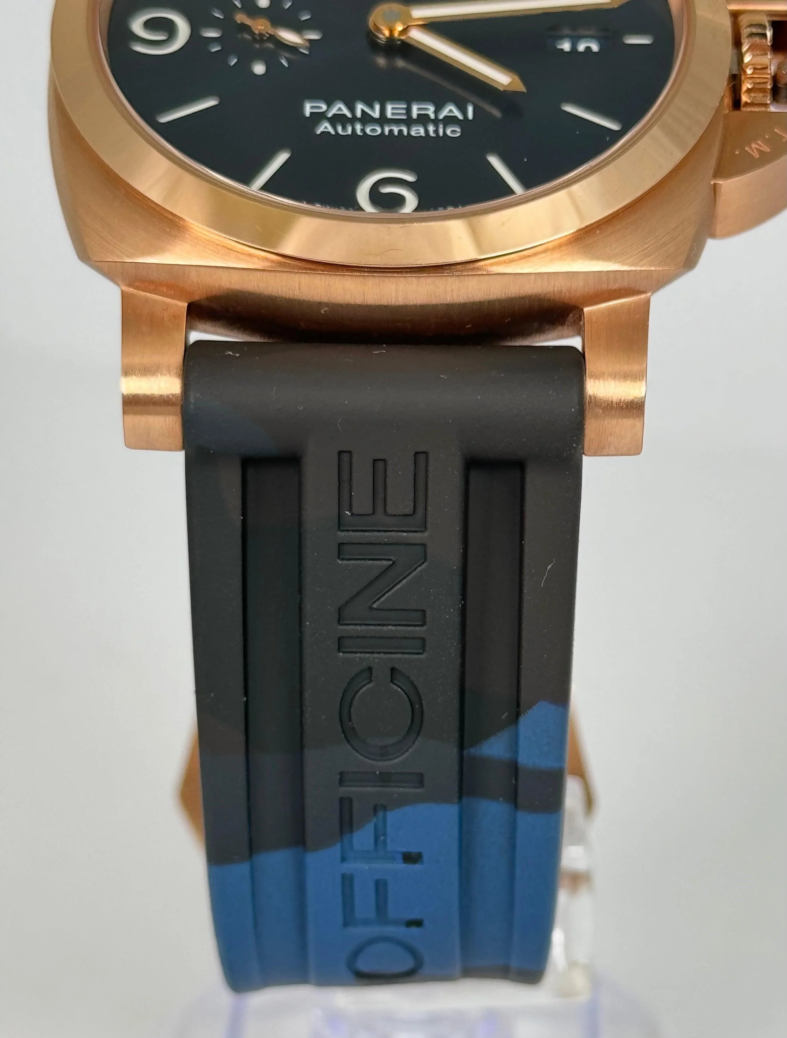 PANERAI LUMINOR MARINA ROSE GOLD BLUE DIAL PAM01112