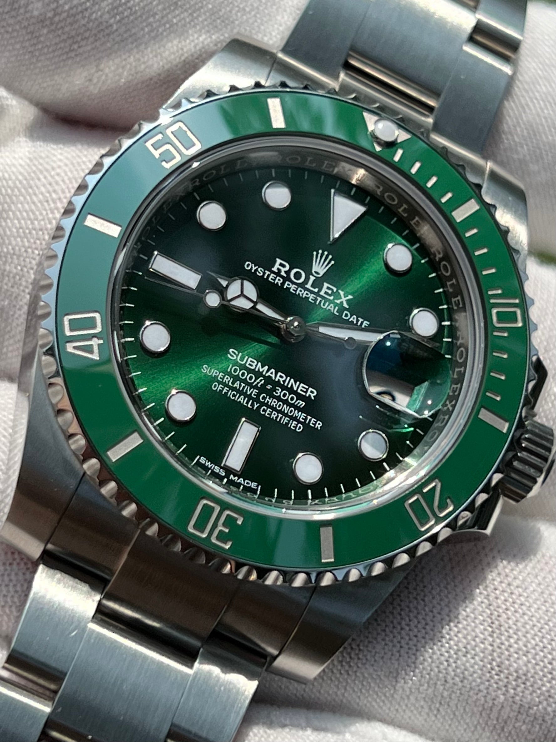 ROLEX SUBMARINER HULK 116610LV