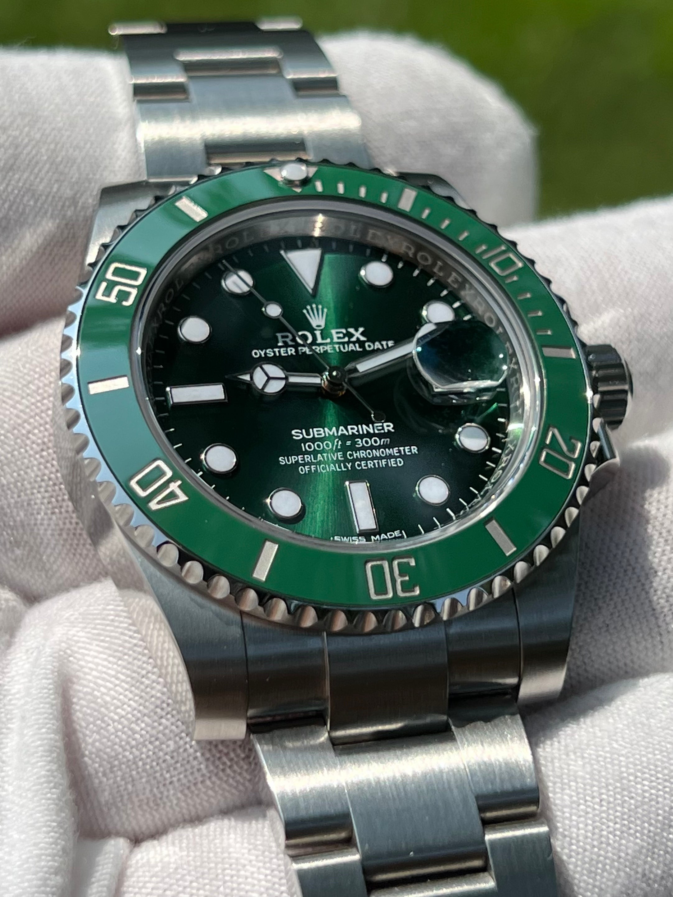 ROLEX SUBMARINER HULK 116610LV