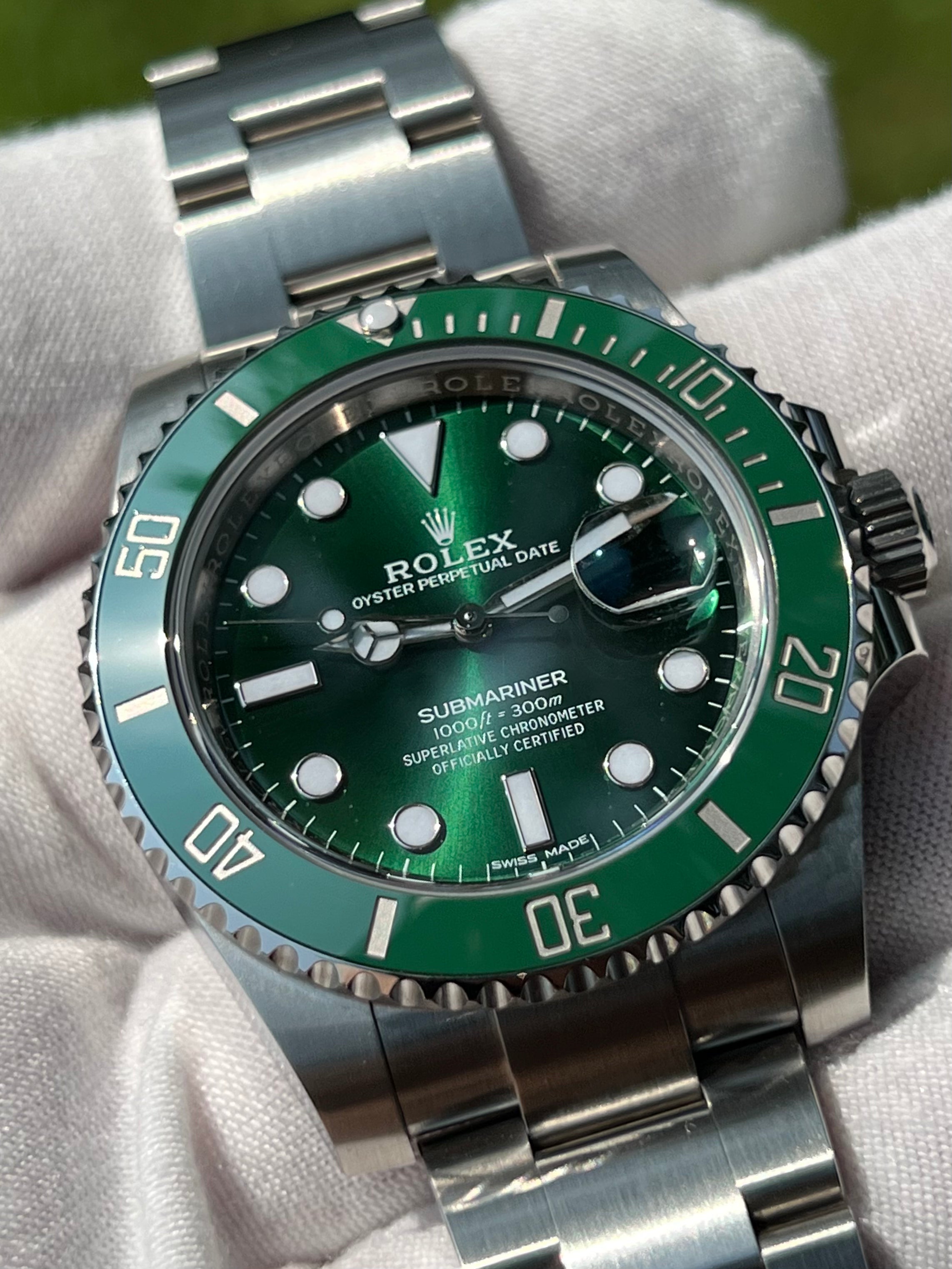 ROLEX SUBMARINER HULK 116610LV