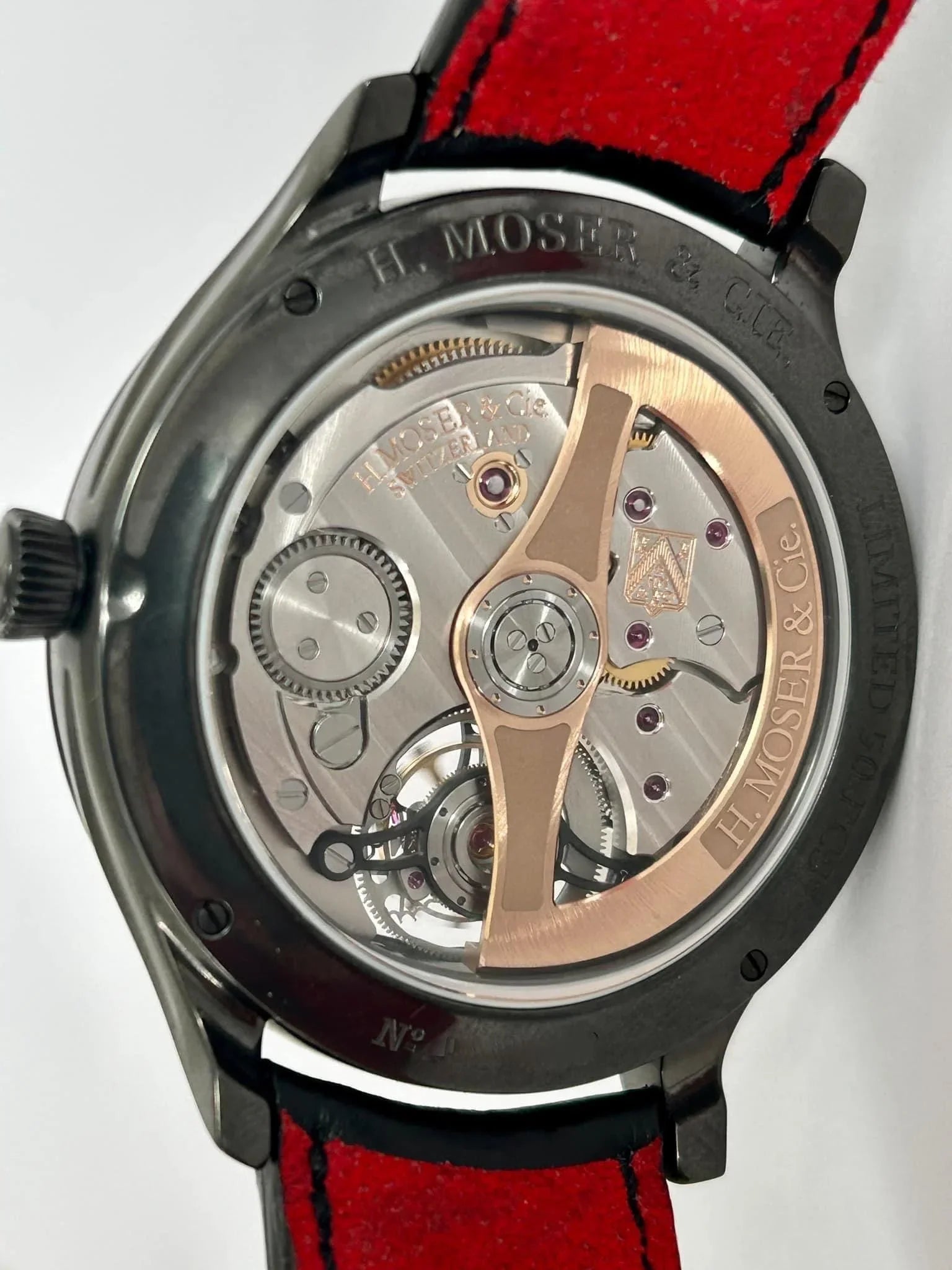 H. Moser & Cie. Endeavour Tourbillon Vantablack 1804-1206