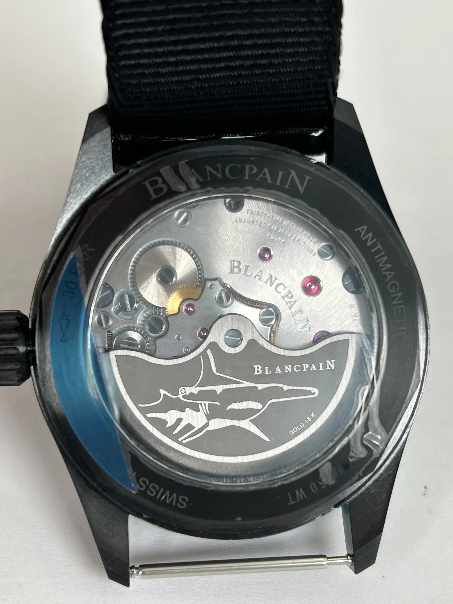 50-Made BNIB Blancpain Bathyscape Limited Edition Mokarran  ONLY EXAMPLE FOR SALE WORLDWIDE