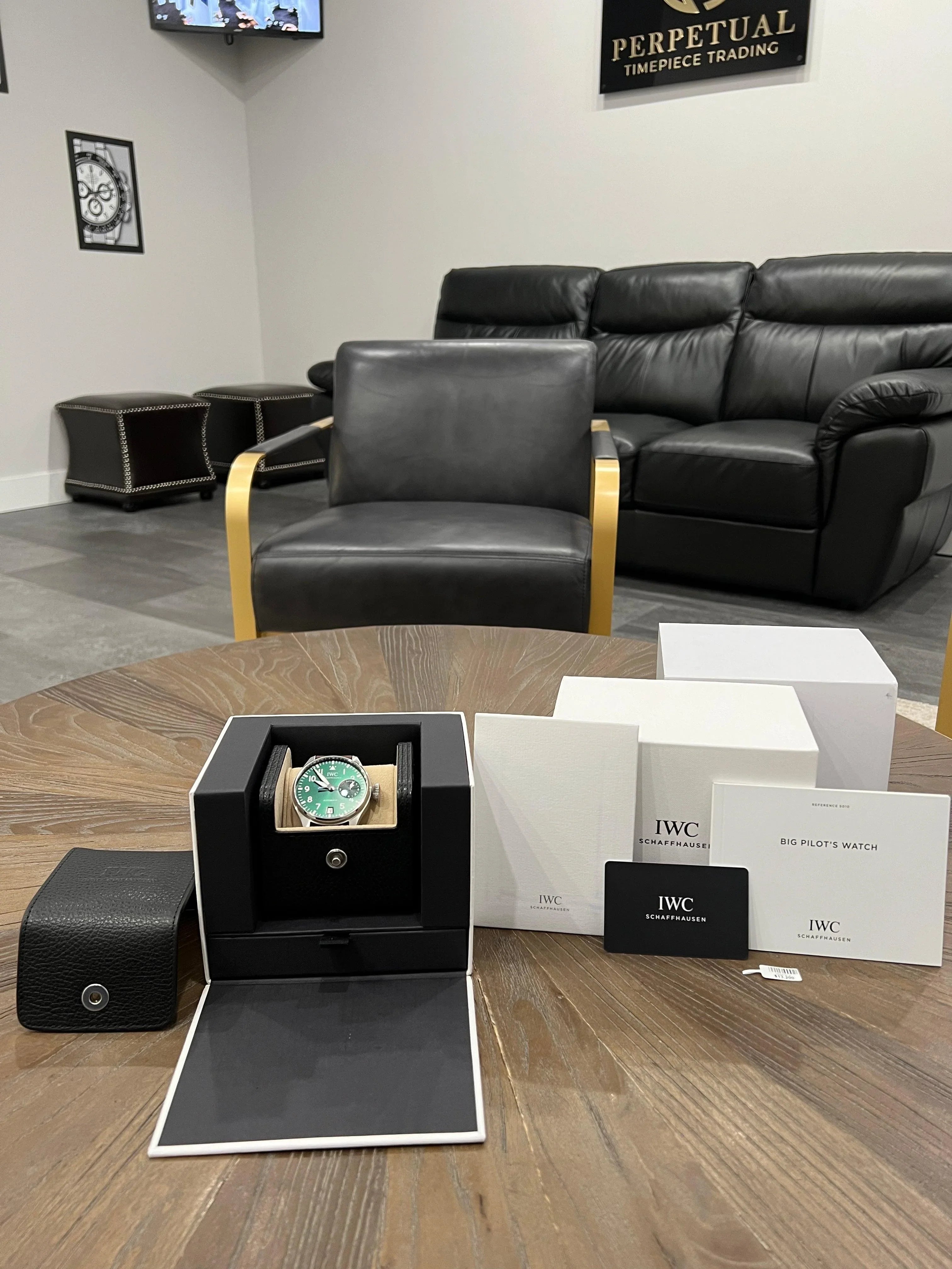 IWC BIG PILOT 46MM GREEN IW501015