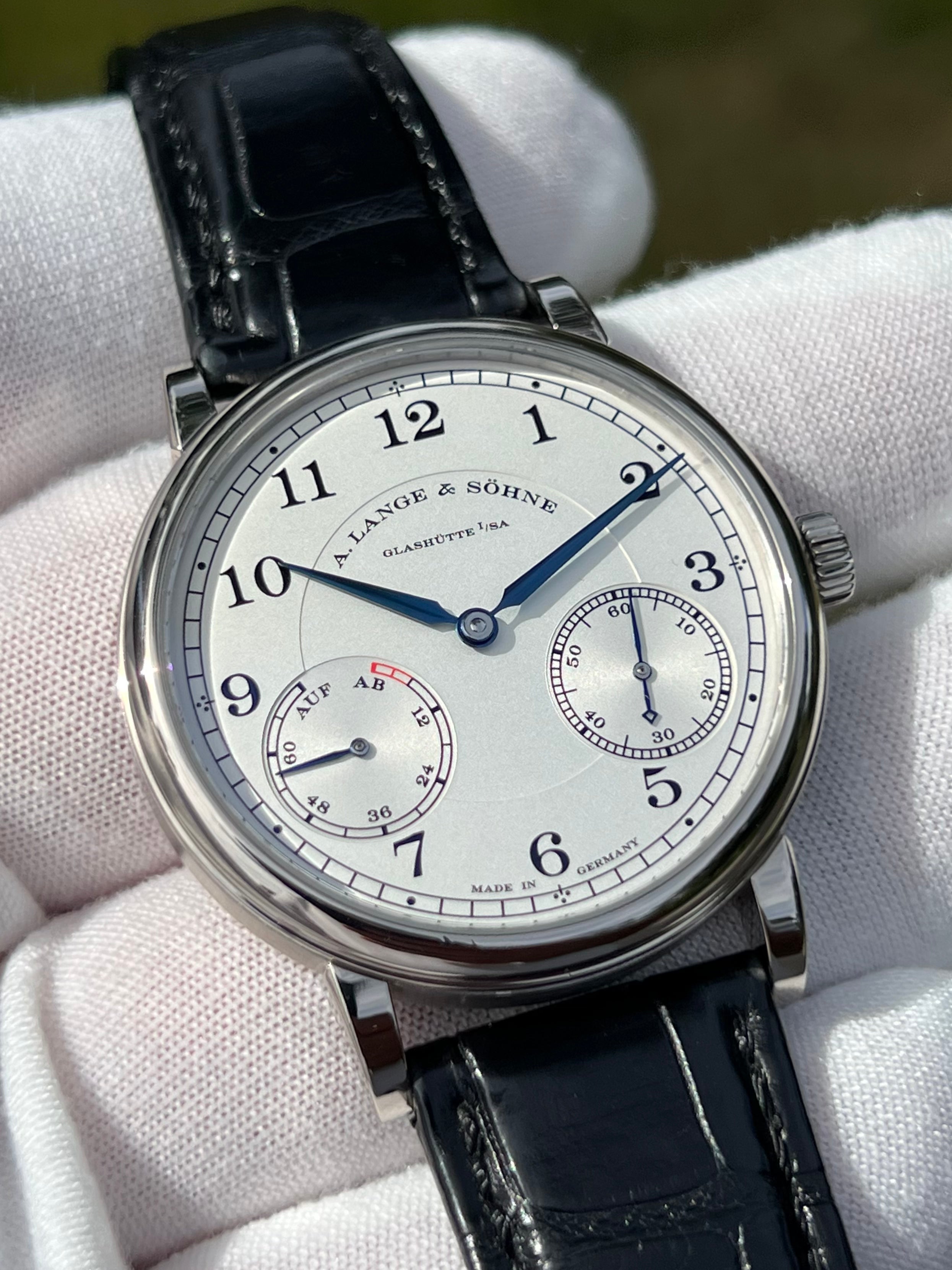 A.LANGE & SOHNE WHITE GOLD 39MM 1815 234.026