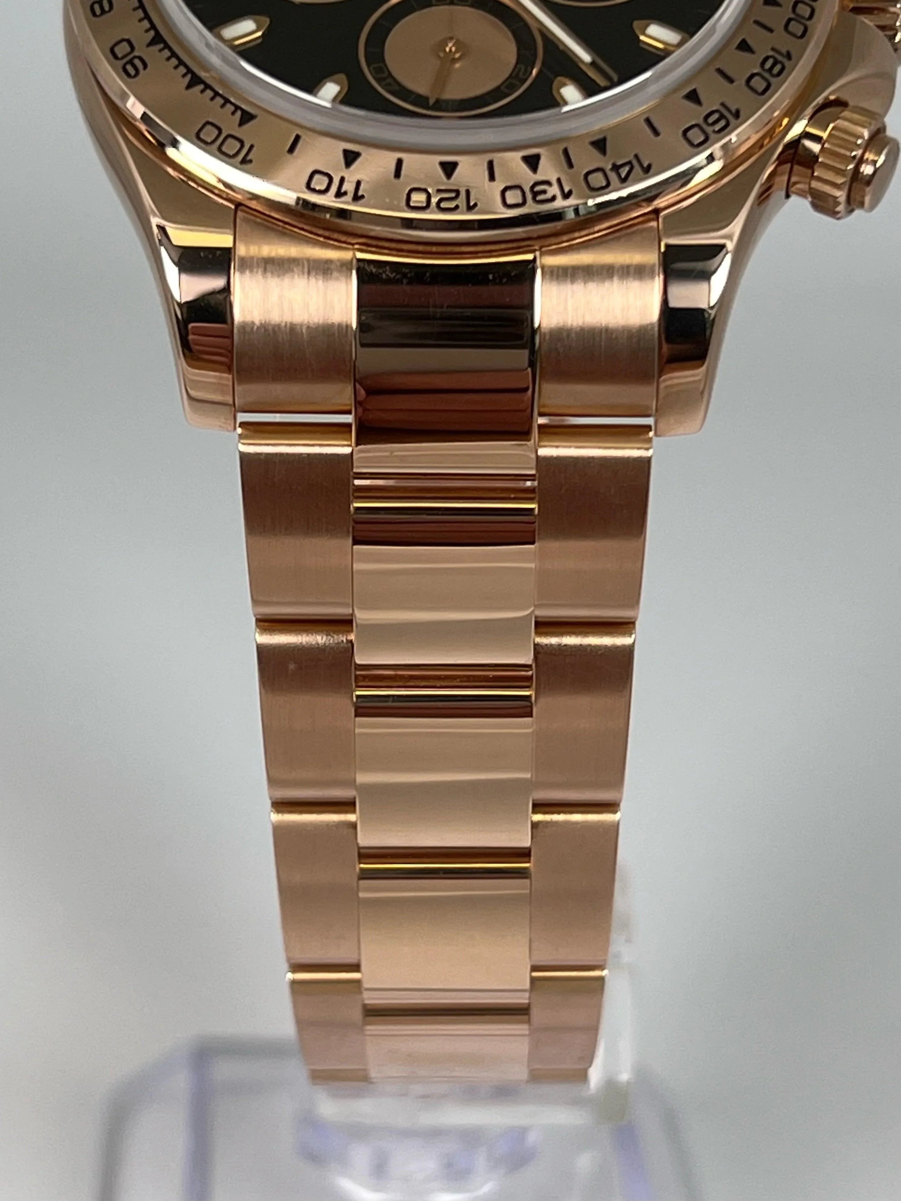 ROLEX DAYTONA BLACK DIAL ROSE GOLD 116505