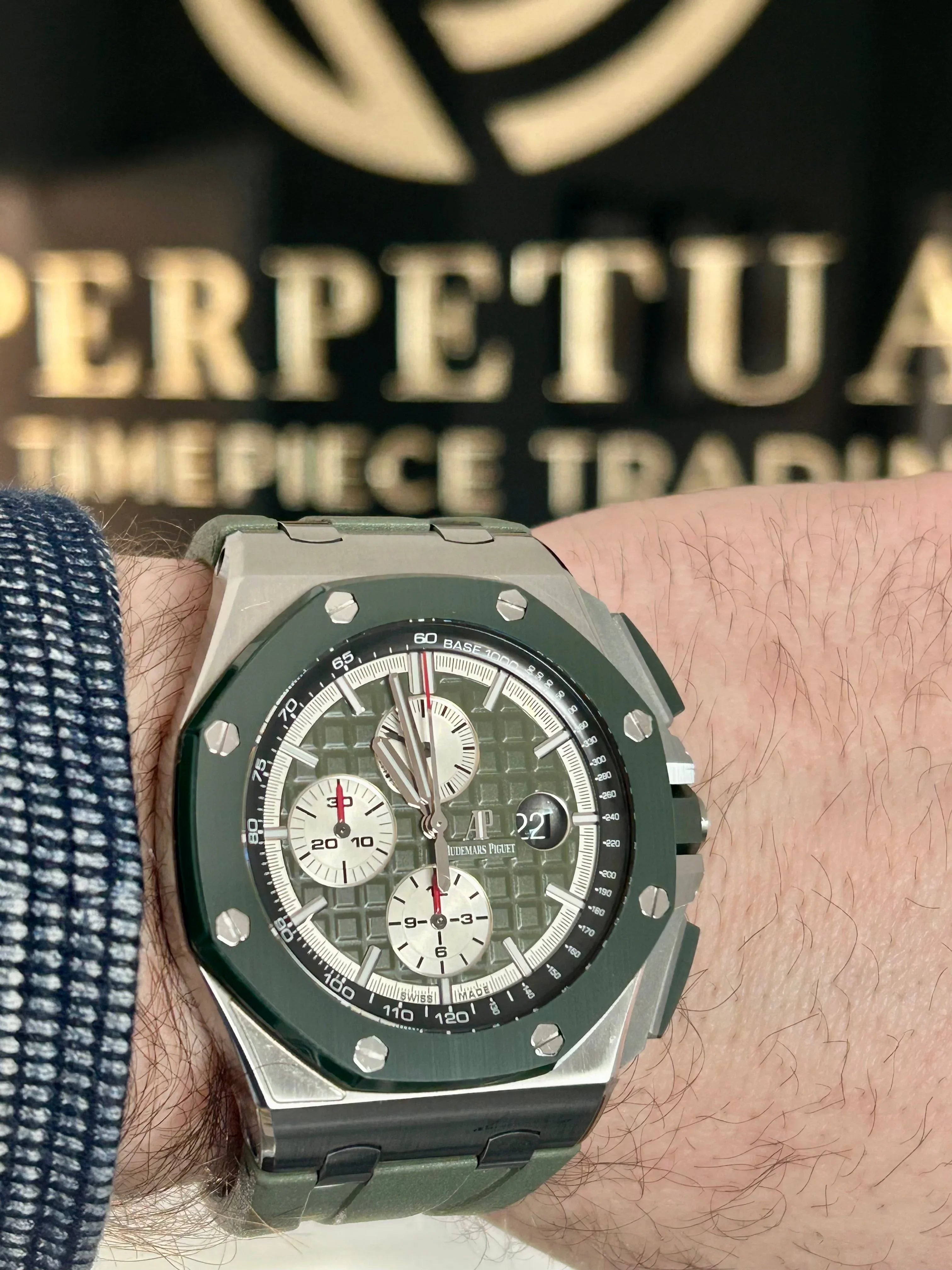 Audemars Piguet Royal Oak Offshore AP 26400 26400SO GREEN